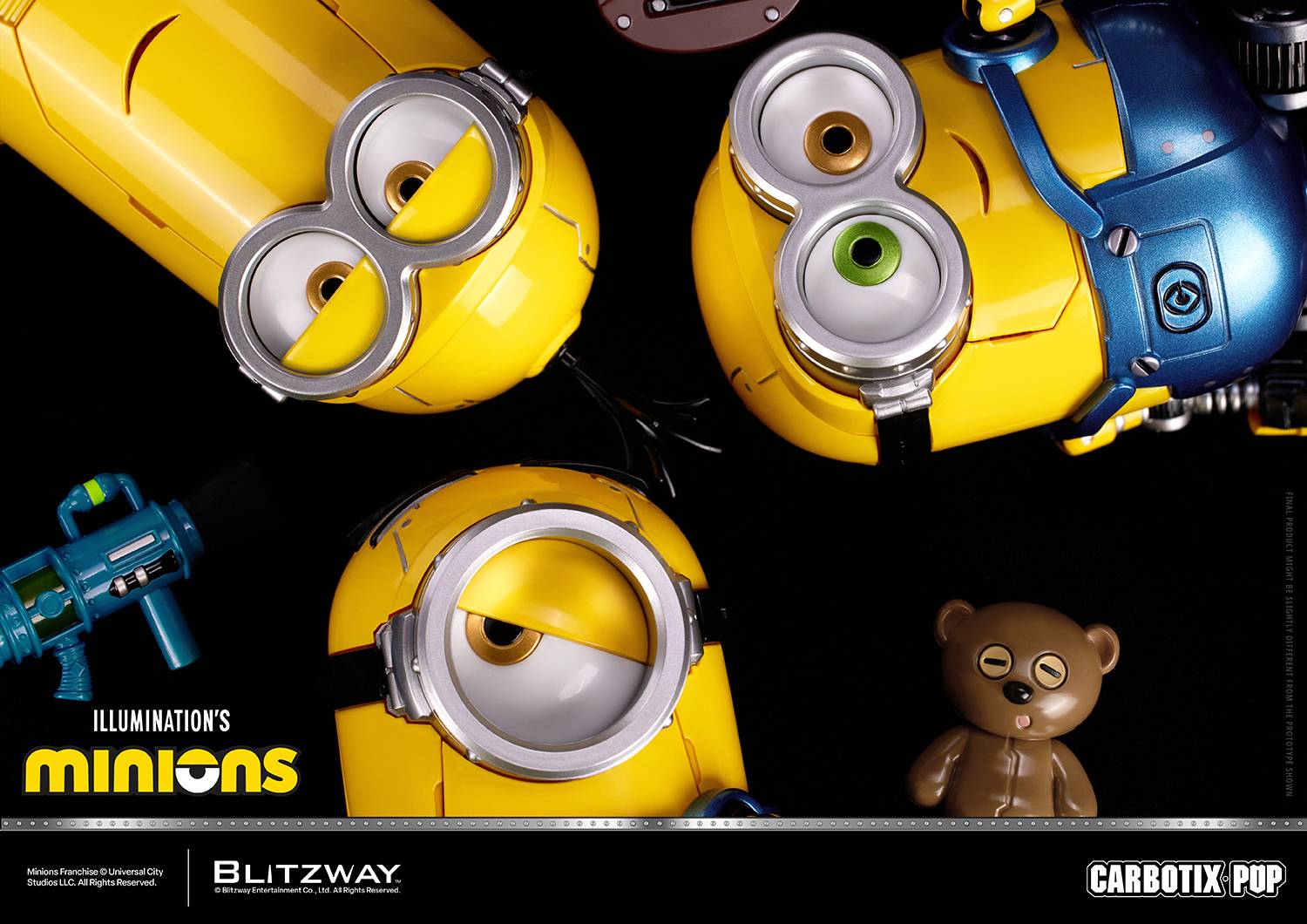 SPECIAL ORDER Blitzway - Carbotix Pop - Minions - Deluxe Set [JP]