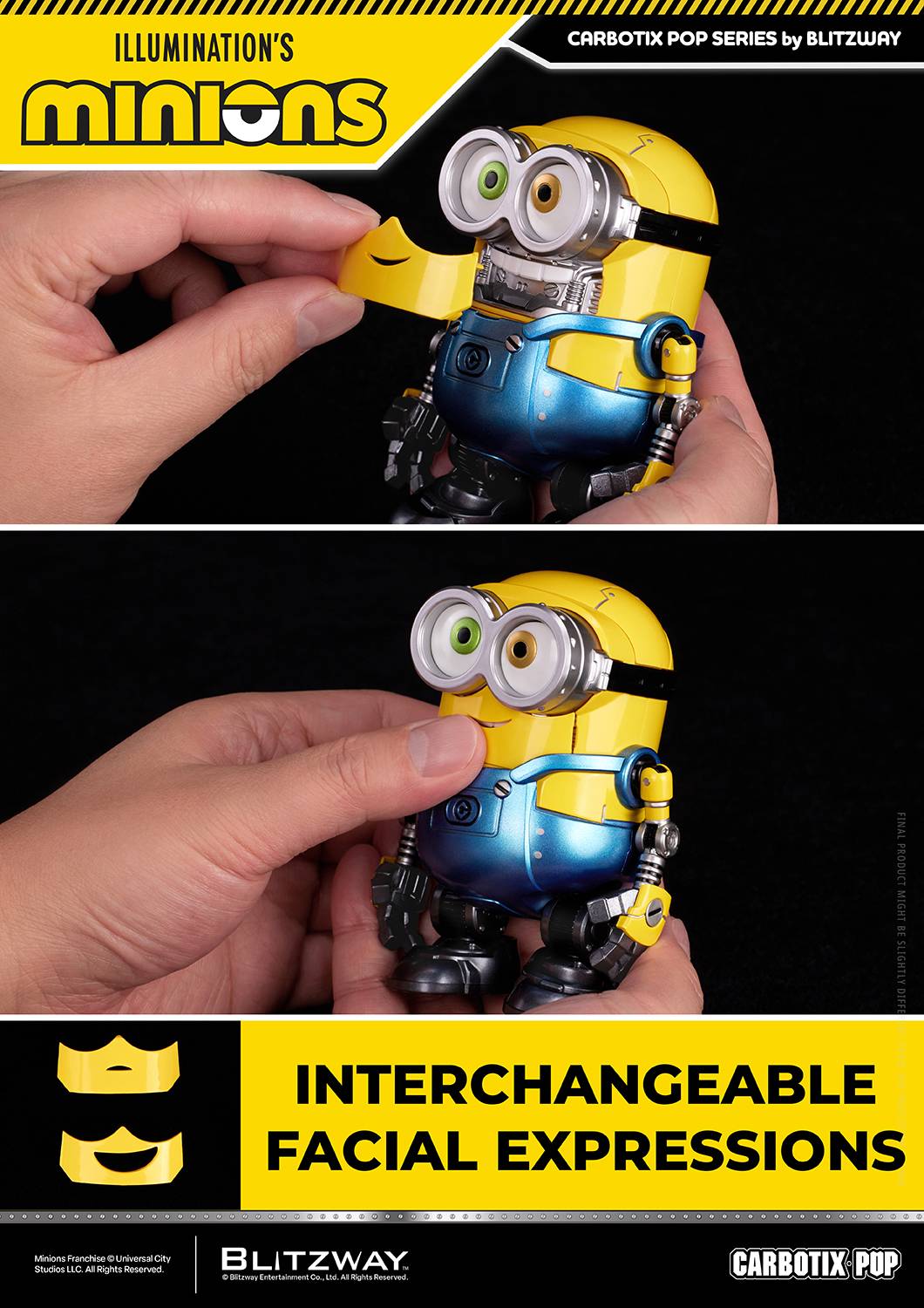 SPECIAL ORDER Blitzway - Carbotix Pop - Minions - Deluxe Set [JP]