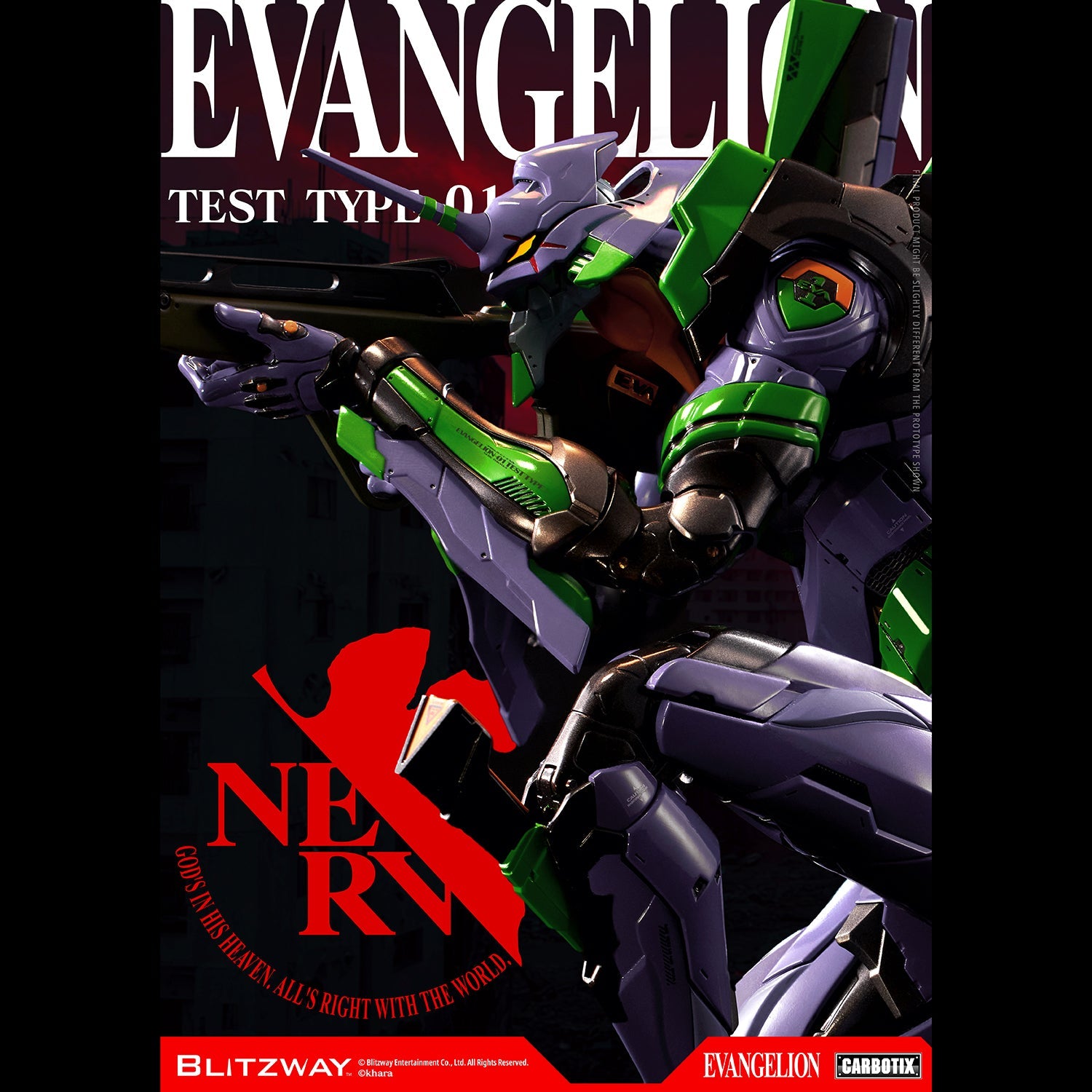 PRE-ORDER Blitzway - Neon Genesis Evangelion - Evangelion Unit-01 Test Type: Standard Ver.