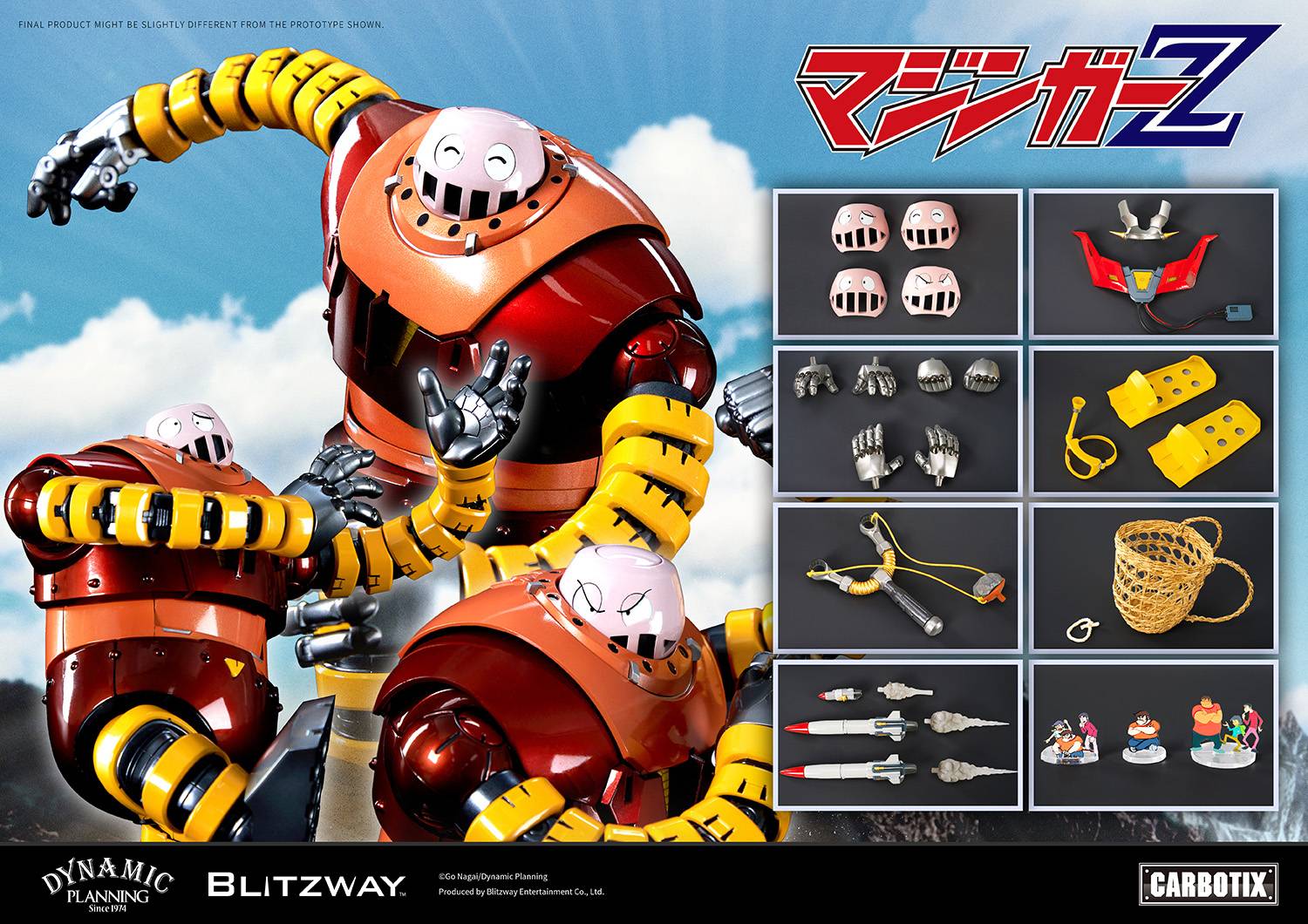 SPECIAL ORDER Blitzway - CARBOTIX - Mazinger Z - Boss Borot [JP]