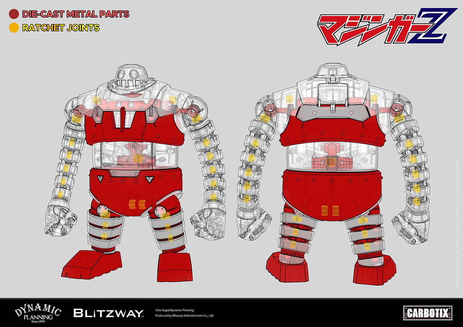 SPECIAL ORDER Blitzway - CARBOTIX - Mazinger Z - Boss Borot [JP]