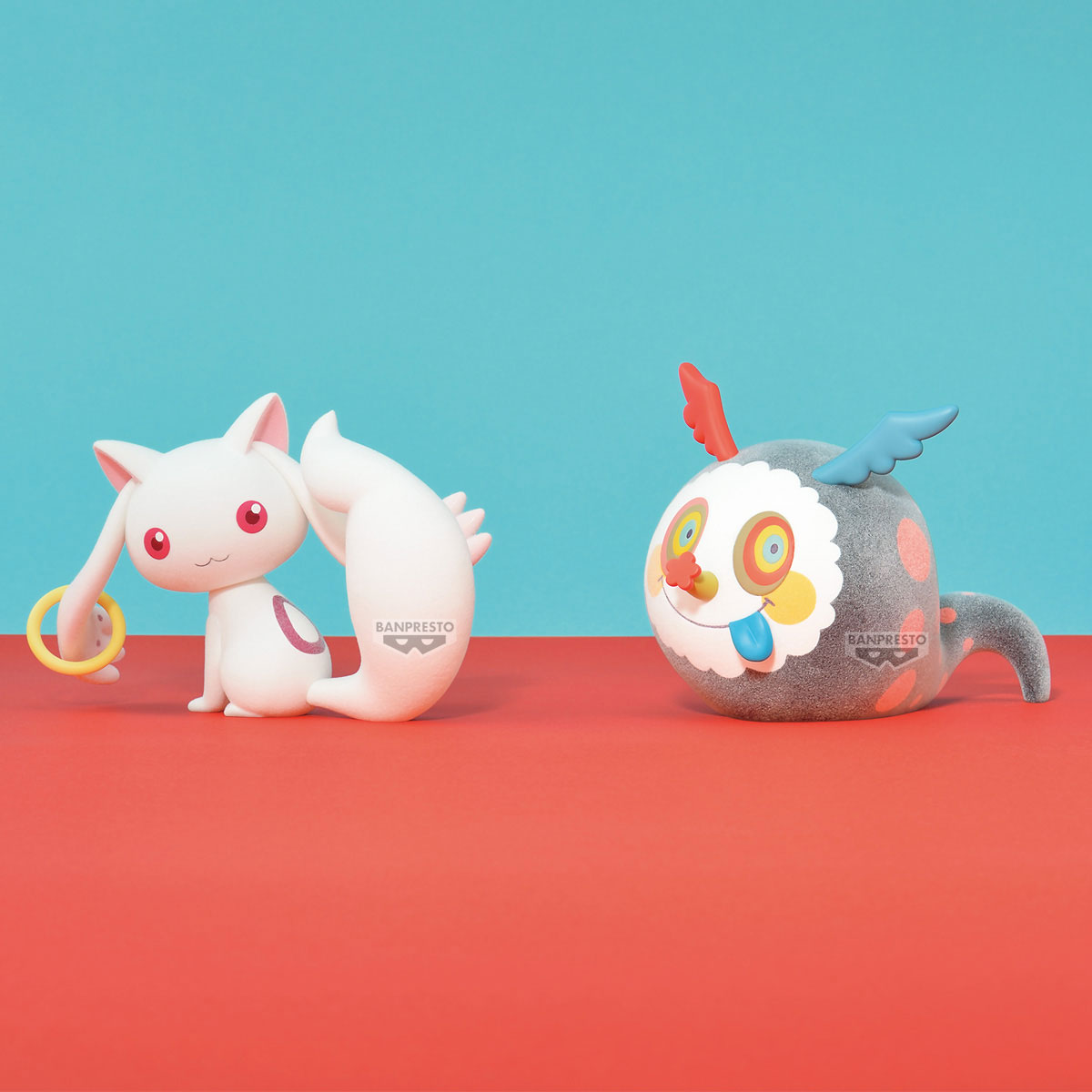 PRE-ORDER Banpresto - Puella Magi Madoka Magica The Movie: Rebellion Fluffy Puffy - Kyubey＆Dessert Witch - B: Dessert Witch