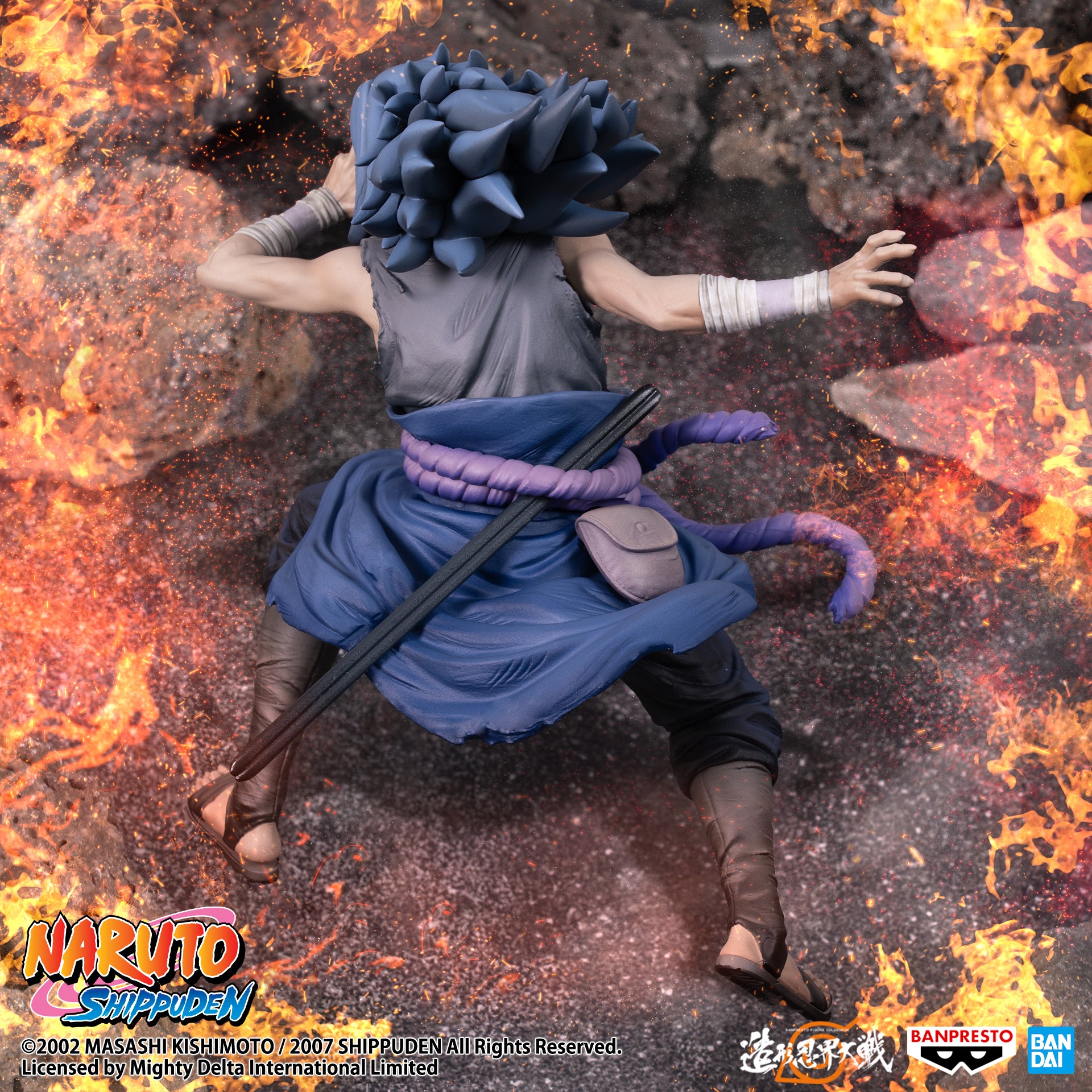 IN-STOCK Banpresto - Naruto Shippuden Banpresto Figure Colosseum - Sasuke Uchiha