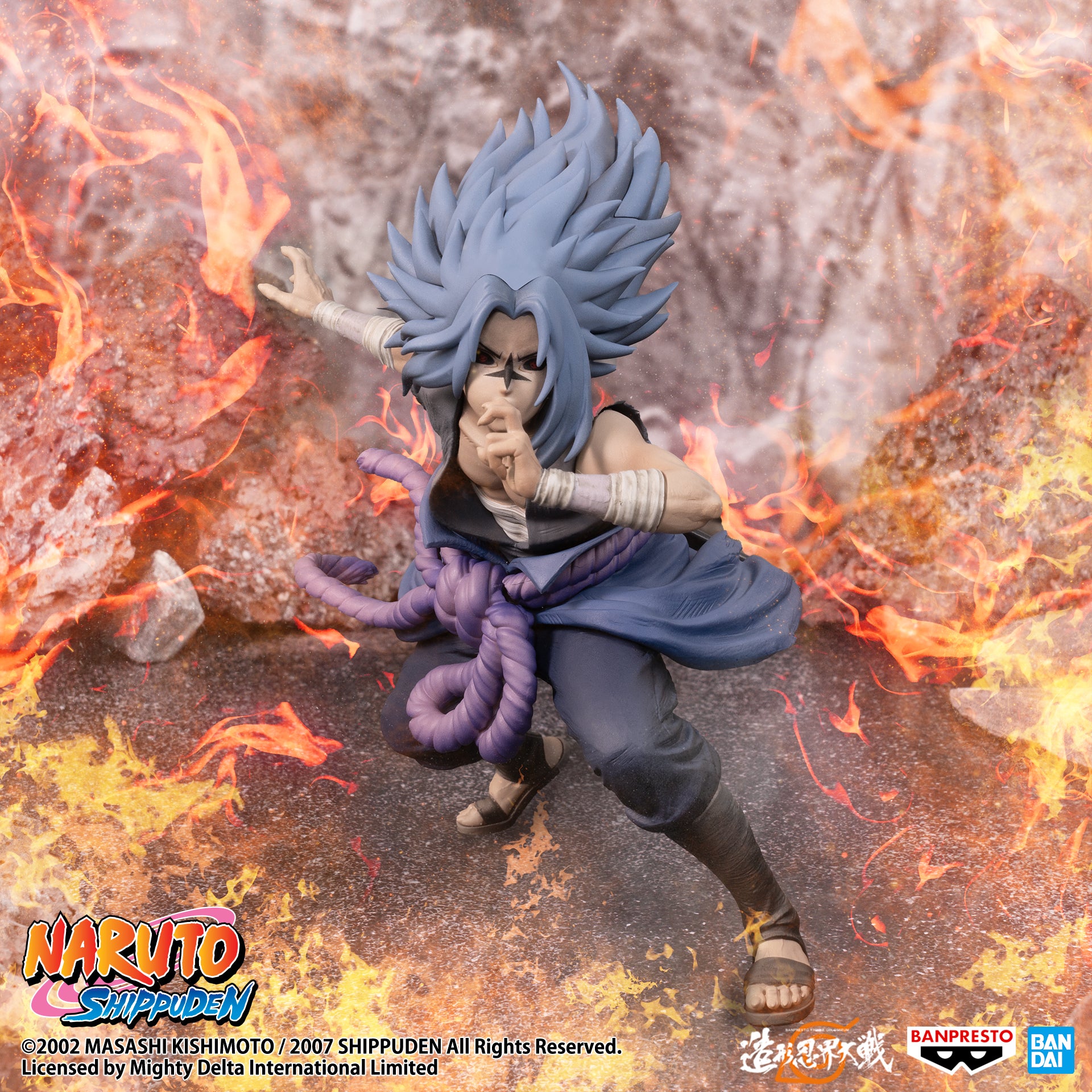 IN-STOCK Banpresto - Naruto Shippuden Banpresto Figure Colosseum - Sasuke Uchiha