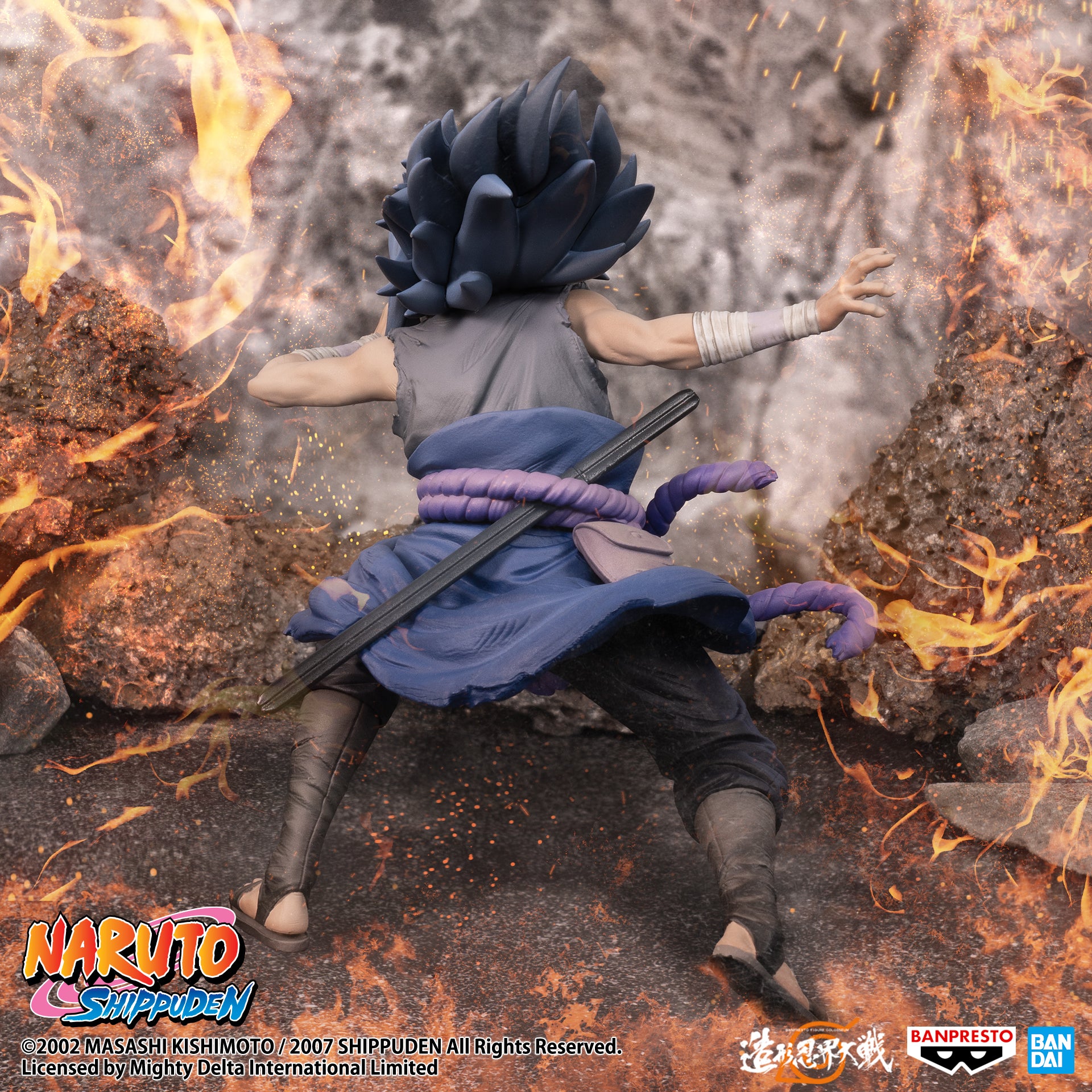 IN-STOCK Banpresto - Naruto Shippuden Banpresto Figure Colosseum - Sasuke Uchiha