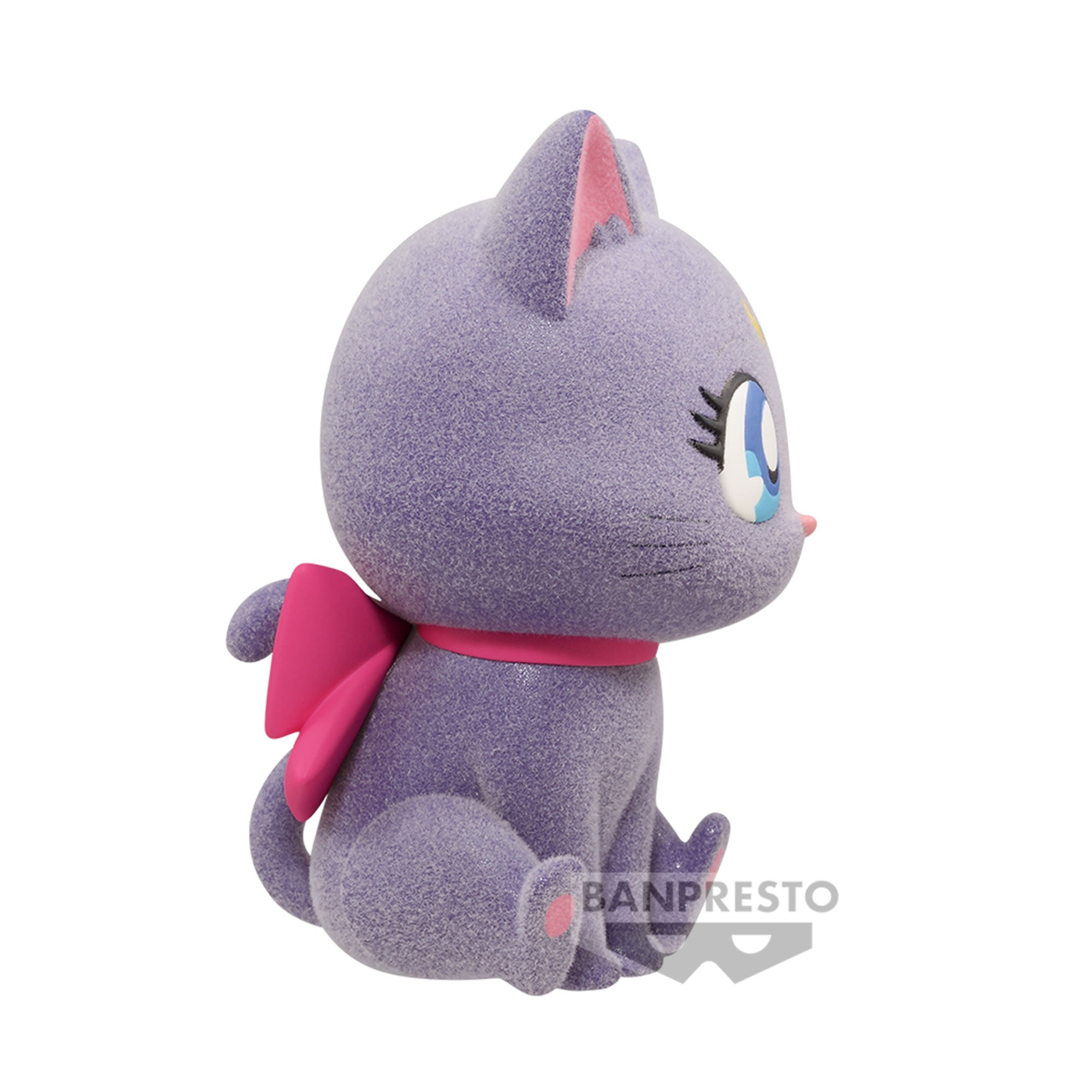 IN-STOCK Banpresto - Pretty Guardian Sailor Moon Cosmos the Movie Fluffy Puffy Luna/Artemis: Big Ribbon Ver.: A. Luna