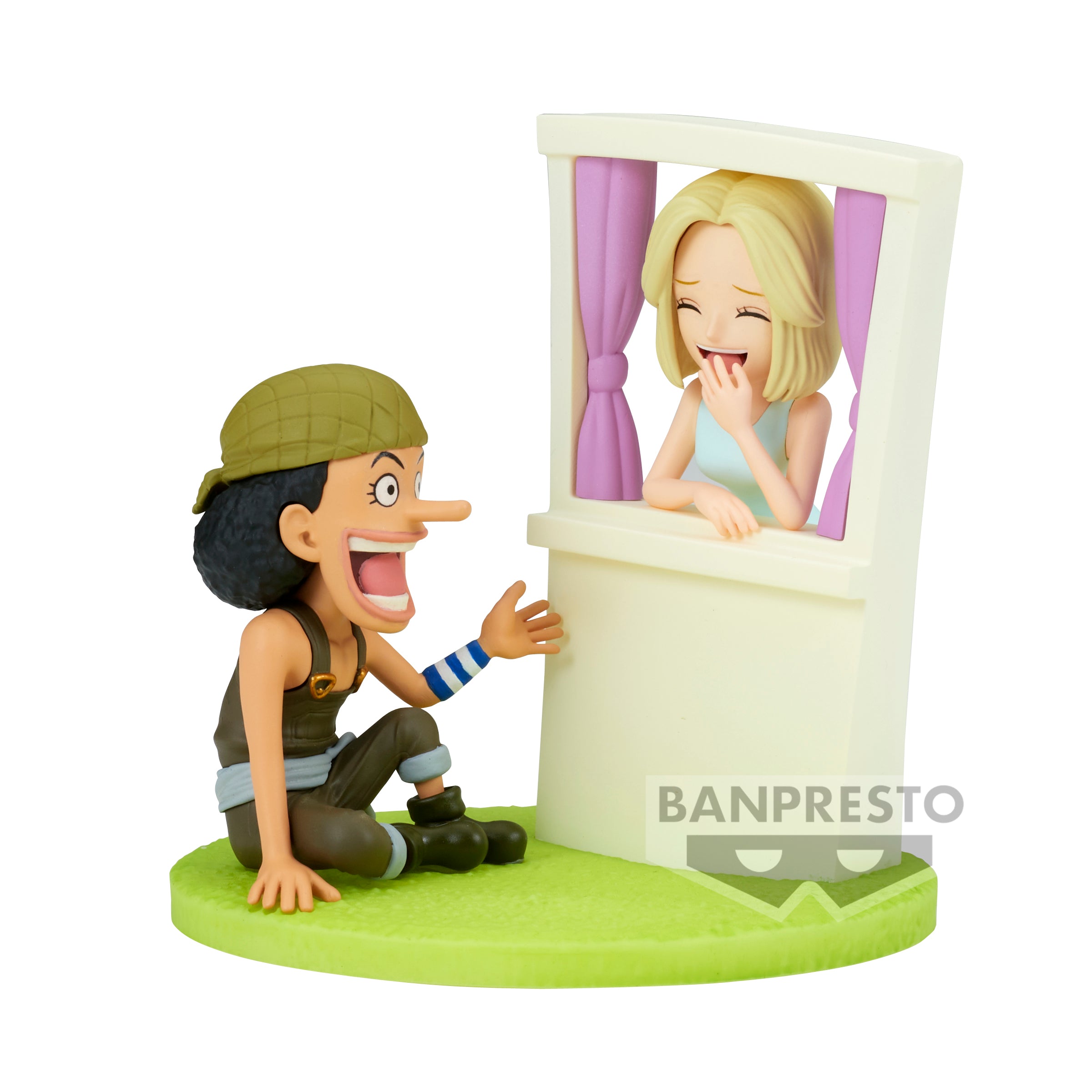 IN-STOCK Banpresto - One Piece World Collectable Figure Log Stories - Usopp & Kaya