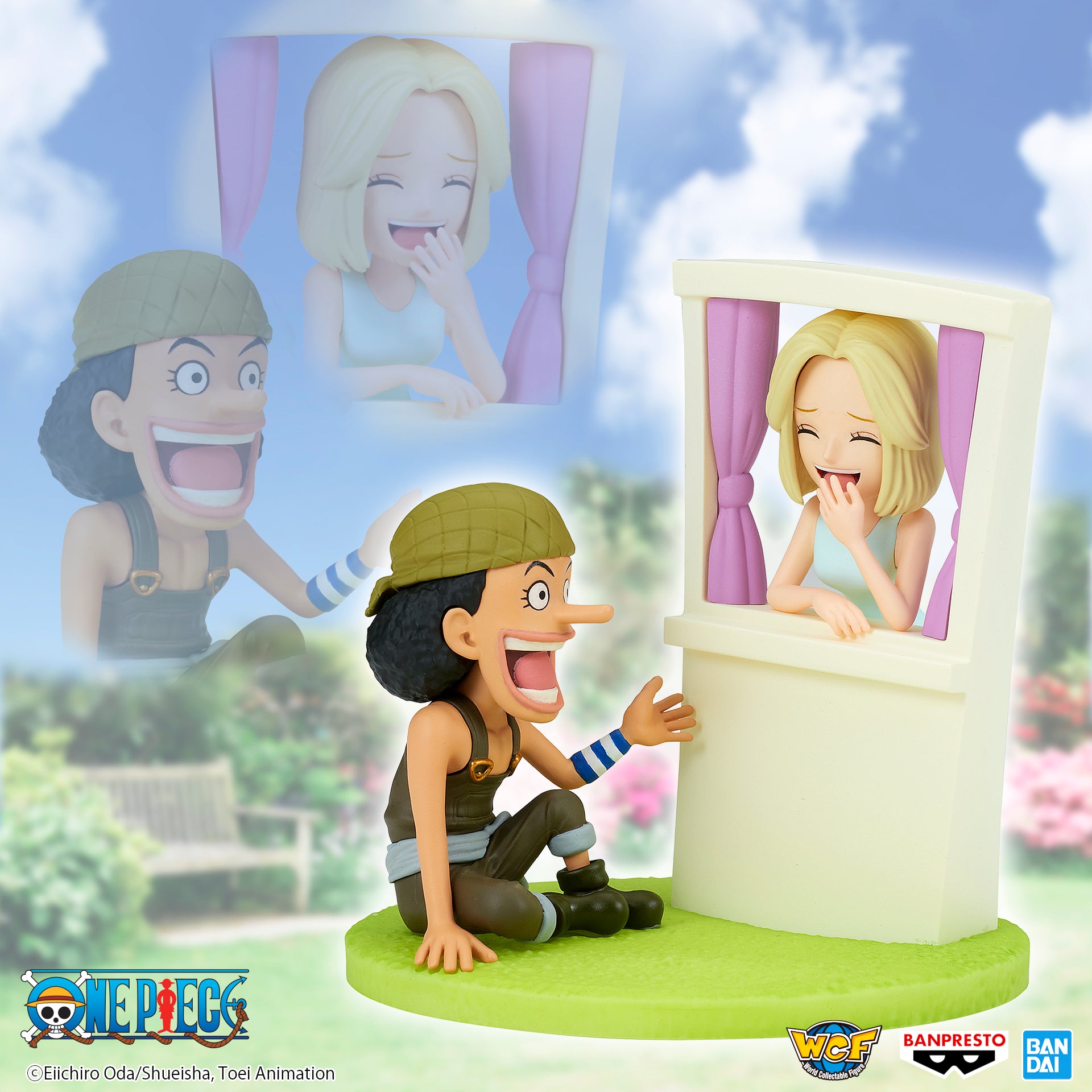 IN-STOCK Banpresto - One Piece World Collectable Figure Log Stories - Usopp & Kaya