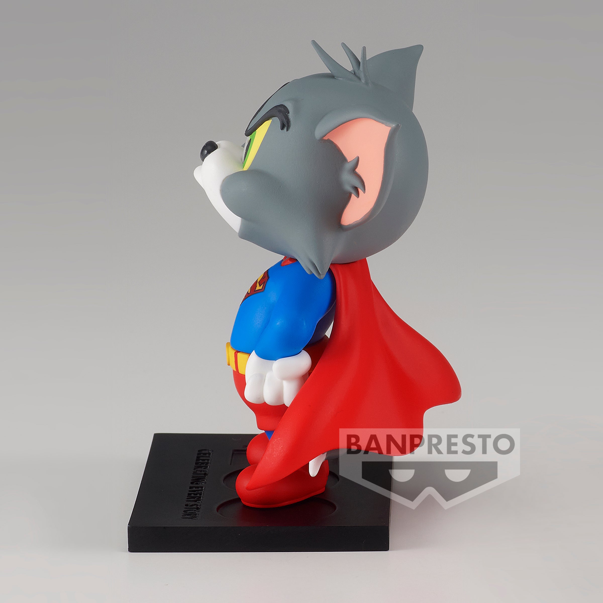 PRE-ORDER Banpresto - Tom and Jerry Figure Collection Tom and Jerry as Superman WB100th Anniversary Ver. : A. Tom