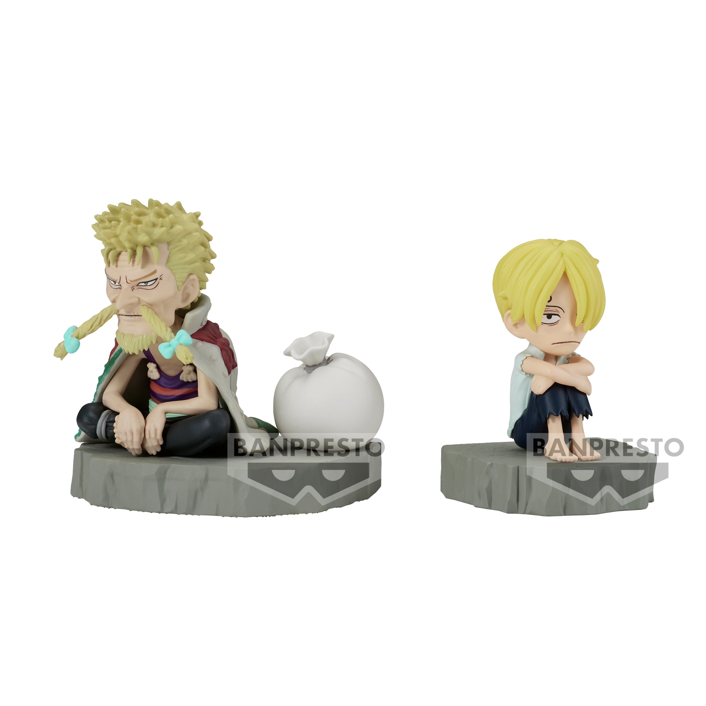 IN-STOCK Banpresto - One Piece World Collectable Figure Log Stories - Sanji & Zeff