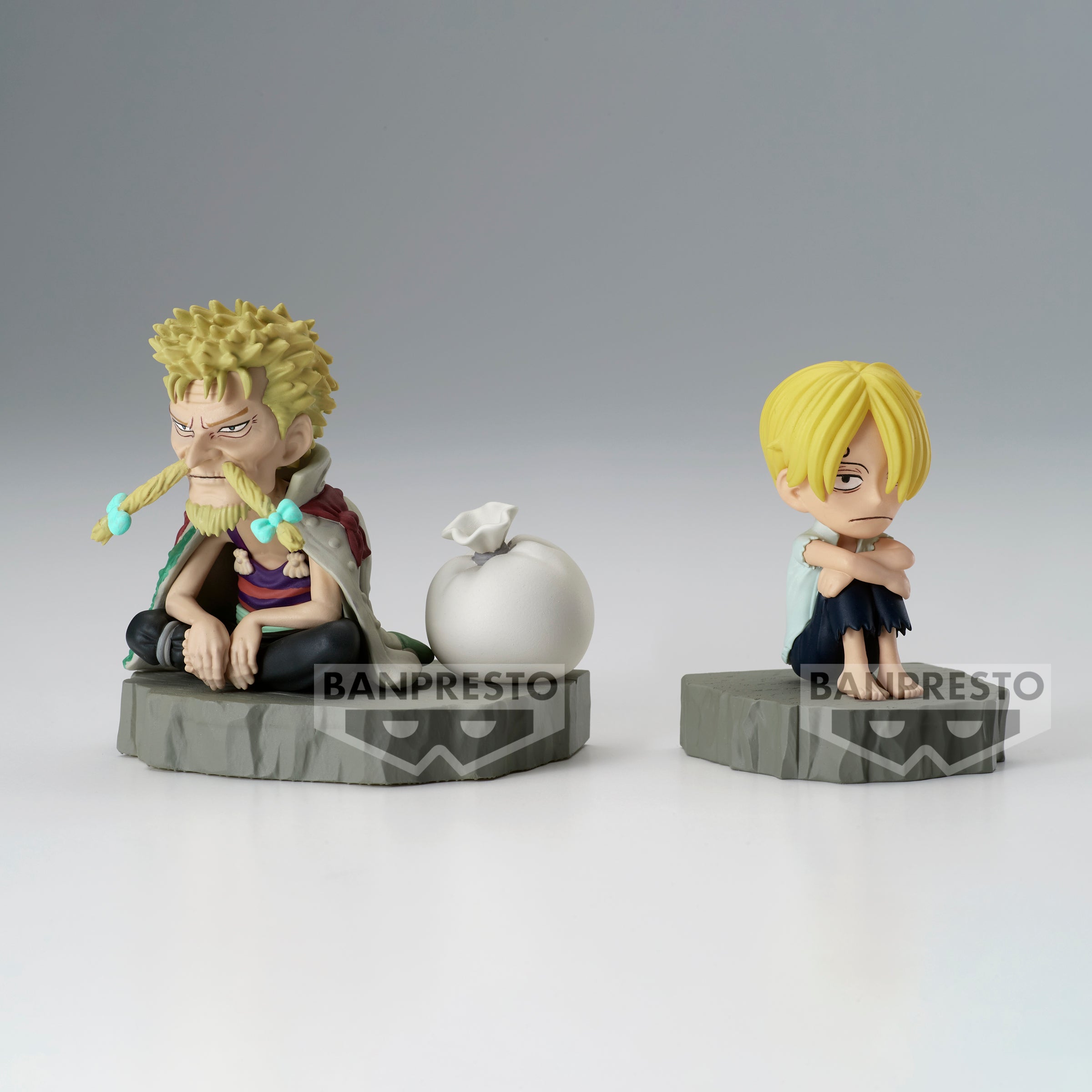 IN-STOCK Banpresto - One Piece World Collectable Figure Log Stories - Sanji & Zeff