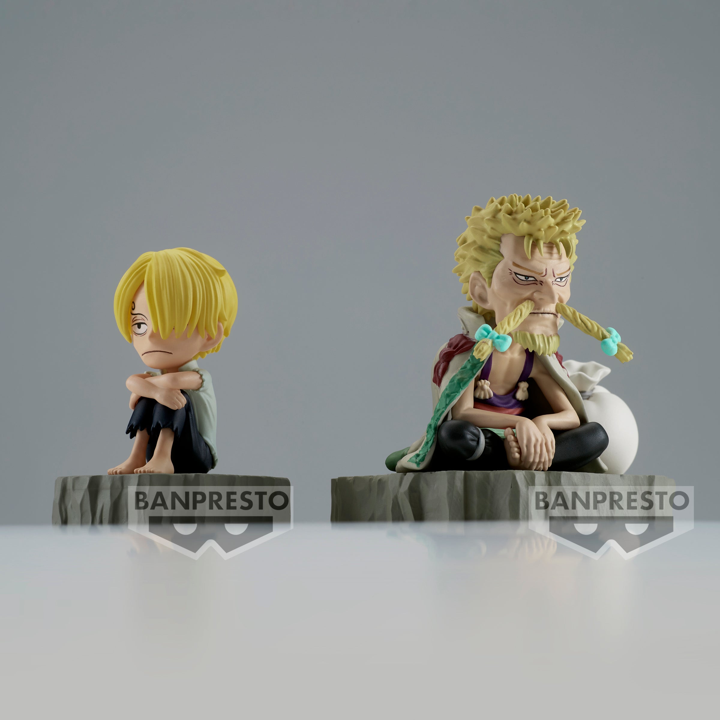 IN-STOCK Banpresto - One Piece World Collectable Figure Log Stories - Sanji & Zeff