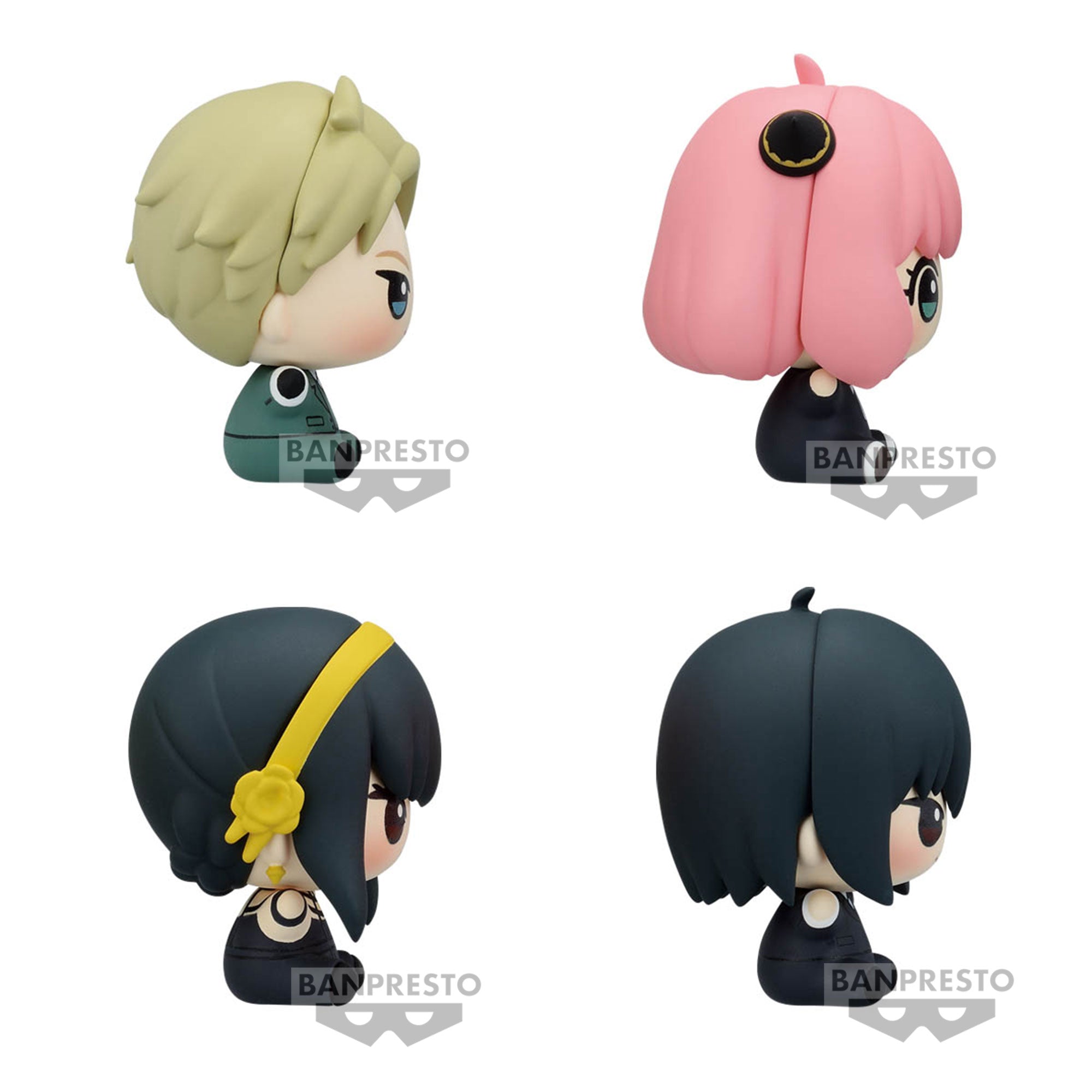 PRE-ORDER Banpresto - SPY x FAMILY Mascot Sitting FIgure Vol. 1 [Set of 4]