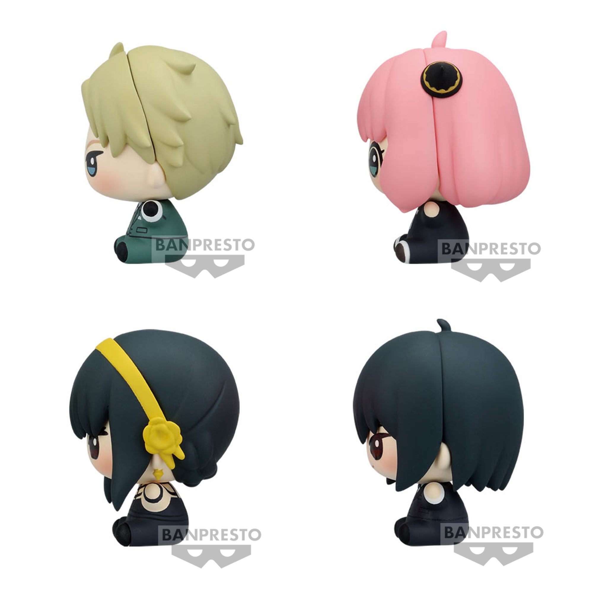 PRE-ORDER Banpresto - SPY x FAMILY Mascot Sitting FIgure Vol. 1 [Set of 4]