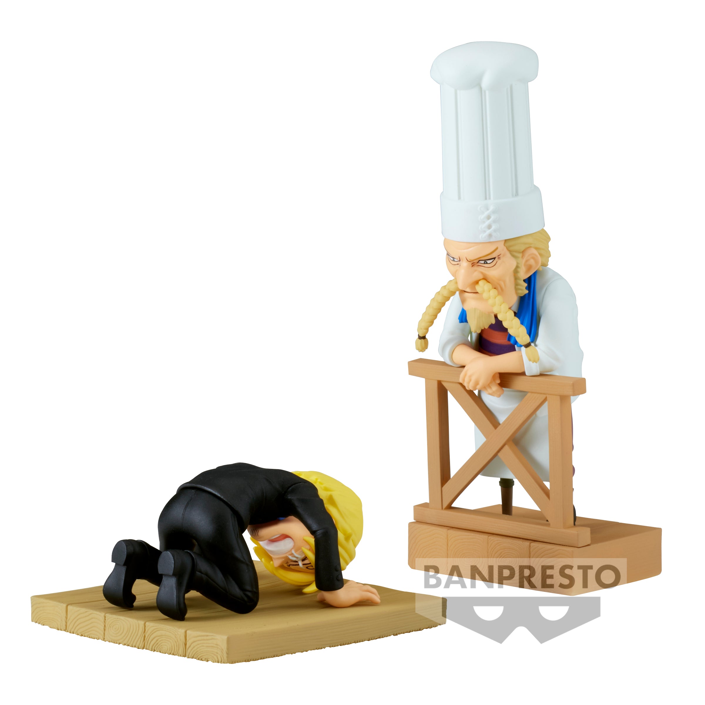 IN-STOCK Banpresto - One Piece World Collectable Figure Log Stories - Sanji & Zeff 2
