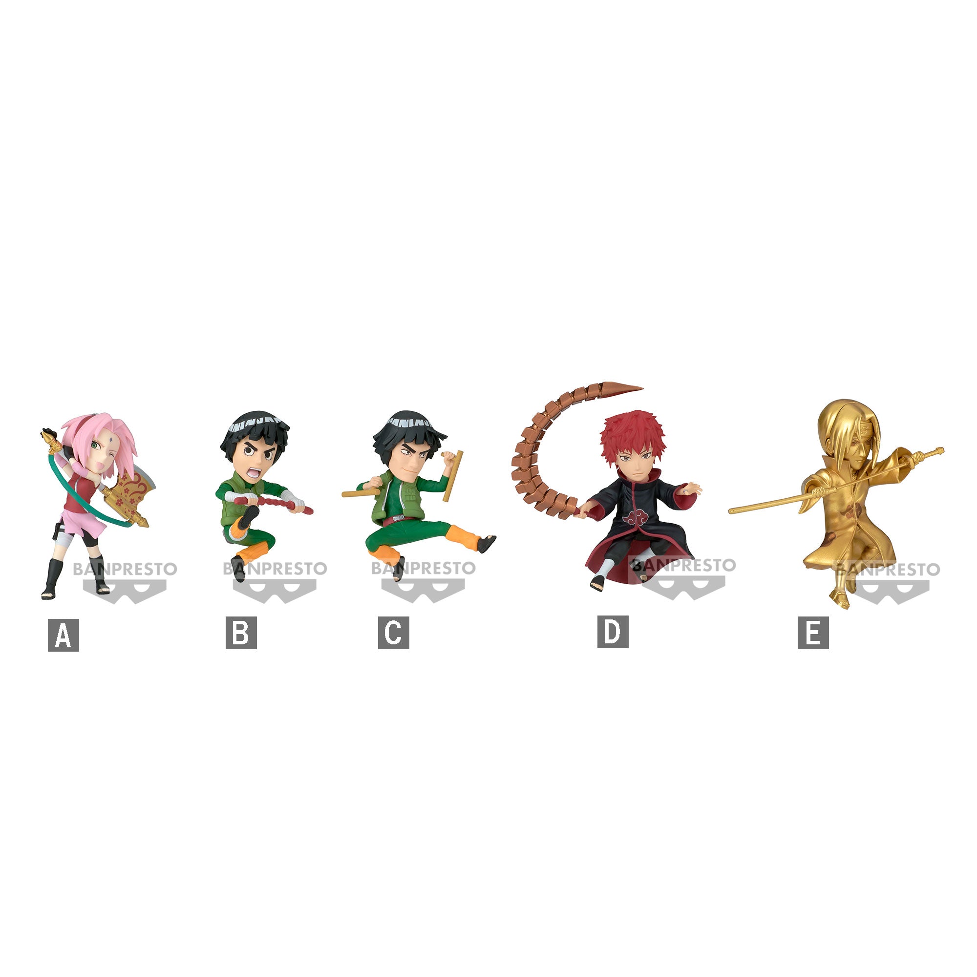 PRE-ORDER Banpresto - NarutoP99 World Collectable Figure Vol. 4 [Set of 5]