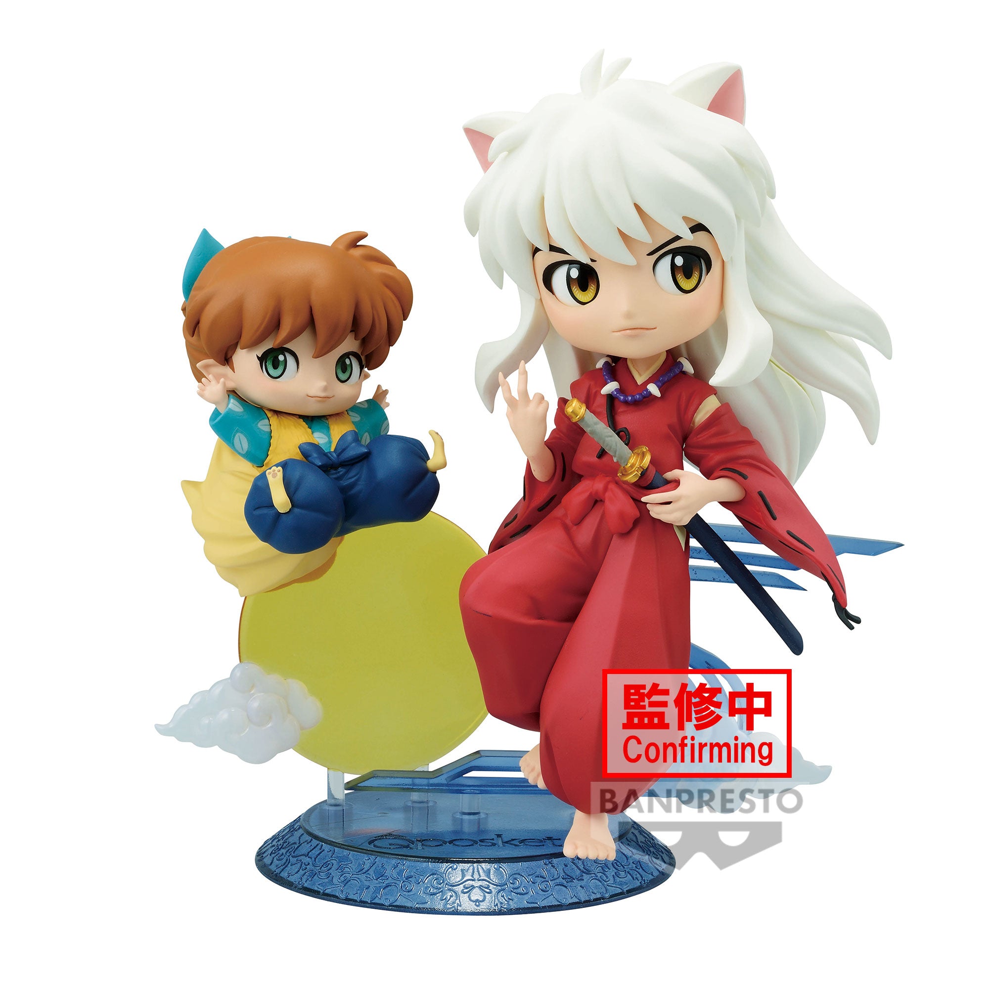 PRE-ORDER Banpresto - Inuyasha Q Posket Together Inuyasha & Shippo: A. Inuyasha