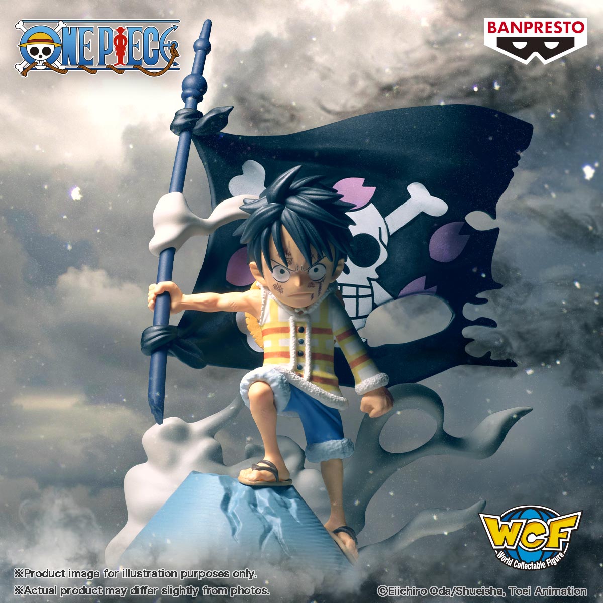 IN-STOCK Banpresto - One Piece World Collectable Figure Log Stories - Monkey D. Luffy
