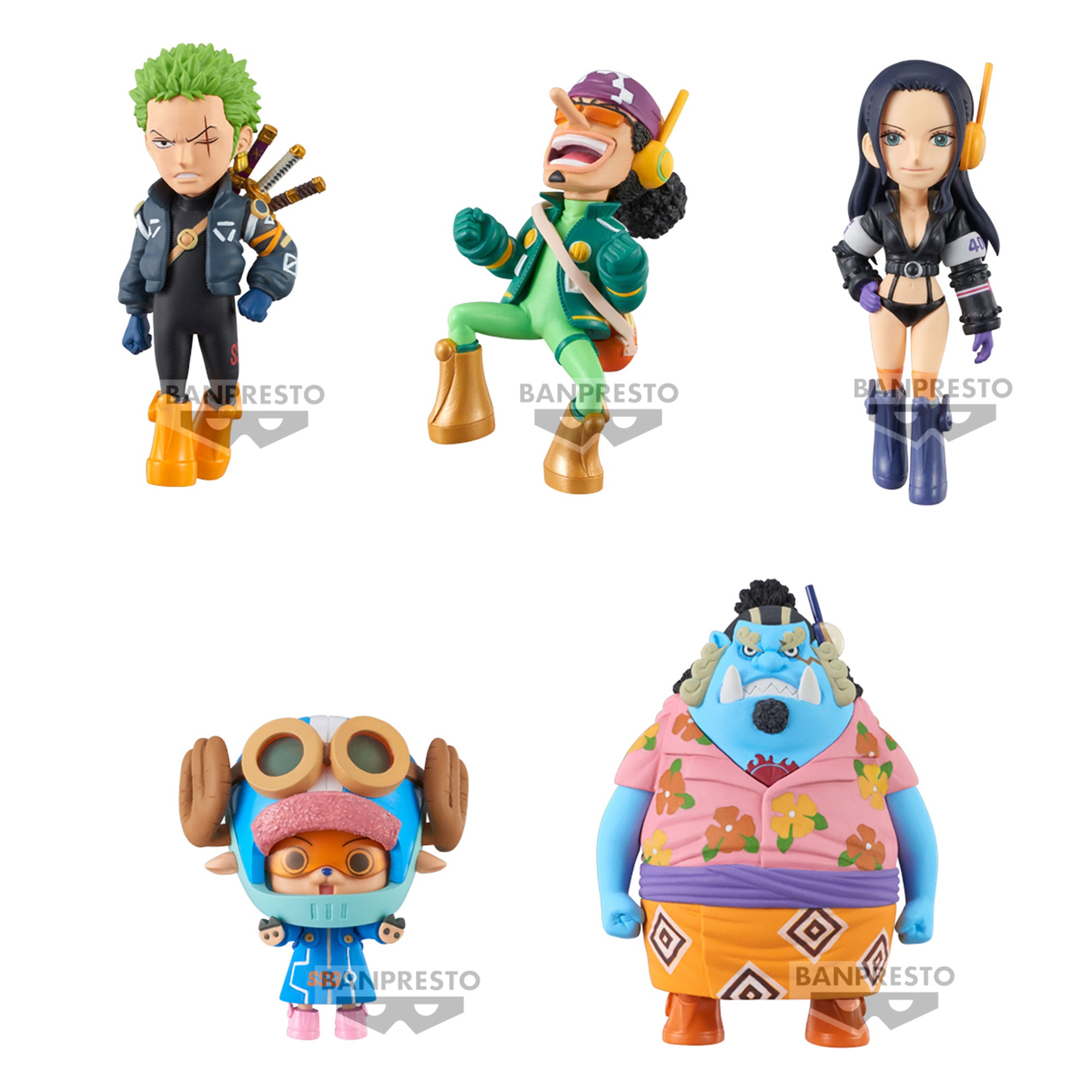 PRE-ORDER Banpresto - One Piece World Collectable Figure Egghead 2 [Set of 5]