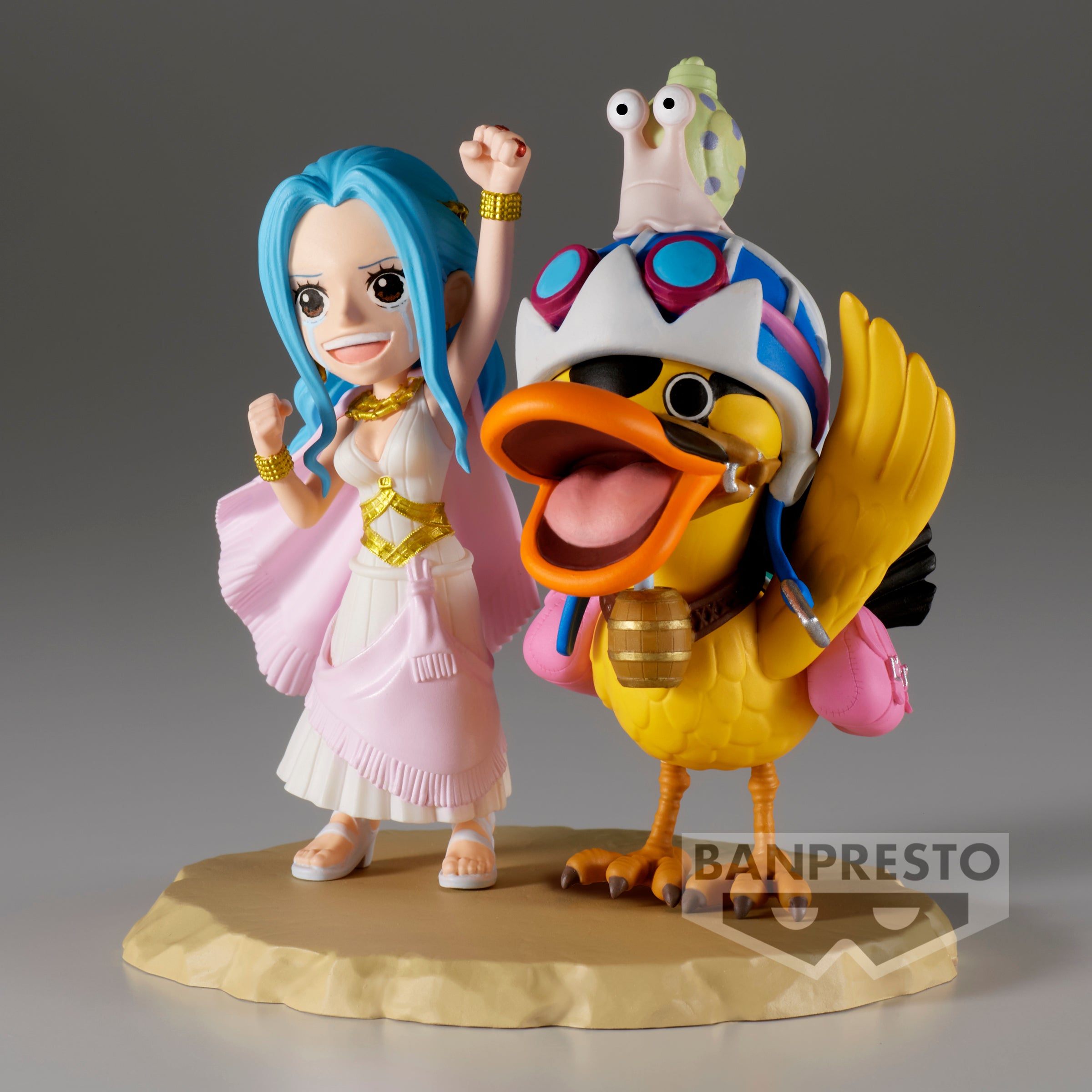 IN-STOCK Banpresto - One Piece World Collectable Figure Log Stories - Nefeltari Vivi & Karoo