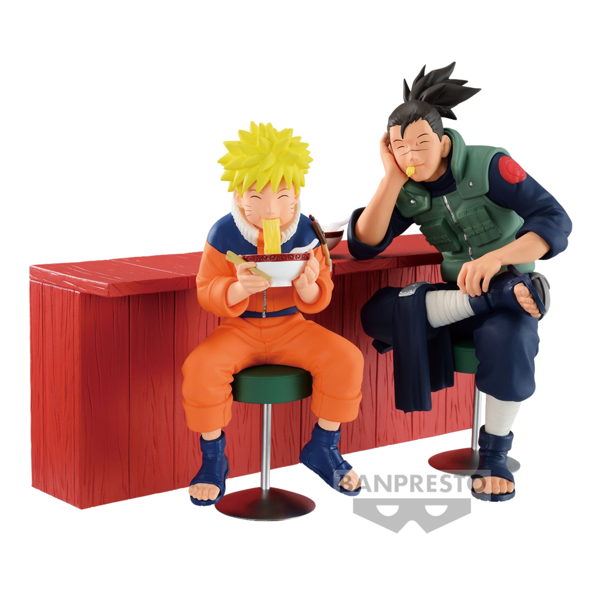 IN-STOCK Banpresto - Naruto - Uzumaki Naruto & Umino Iruka Ichiraku [Set of 2]
