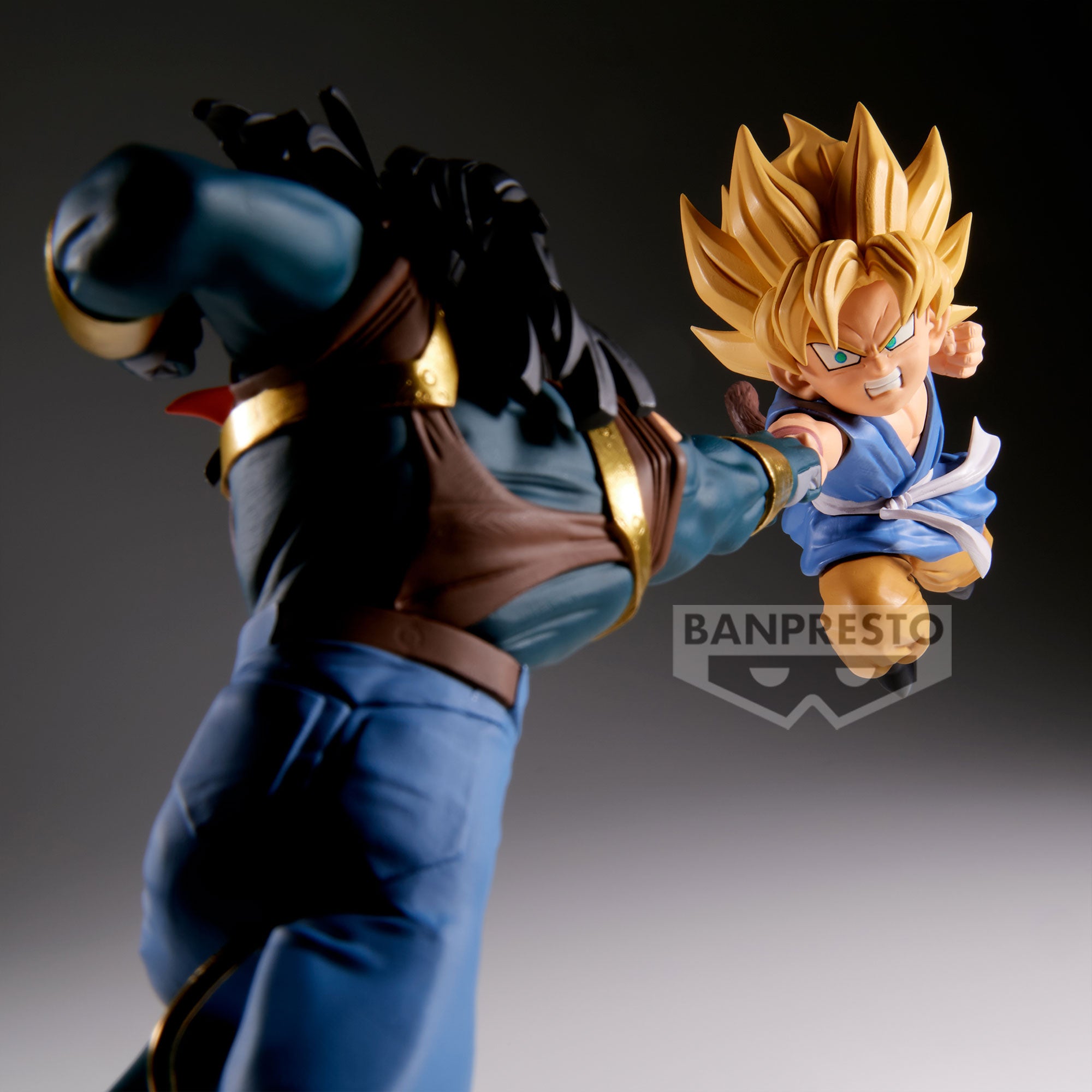 IN-STOCK Banpresto - Dragon Ball GT Match Makers - Super Saiyan Son Goku: Vs Super #17