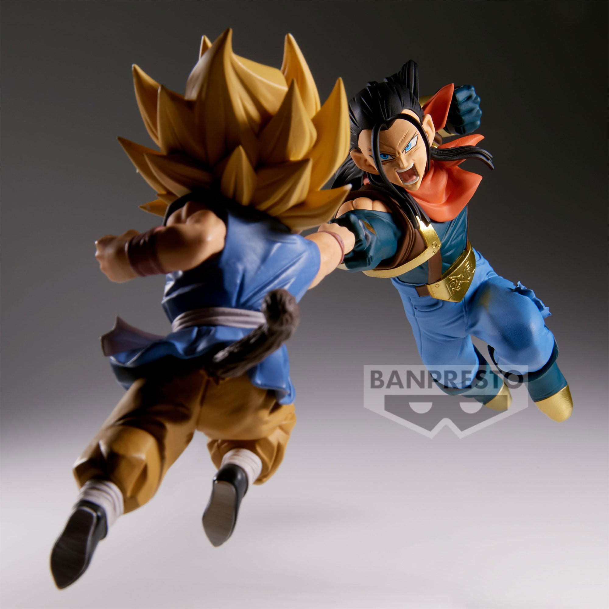 IN-STOCK Banpresto - Dragon Ball GT Match Makers - Super Saiyan Son Goku: Vs Super #17