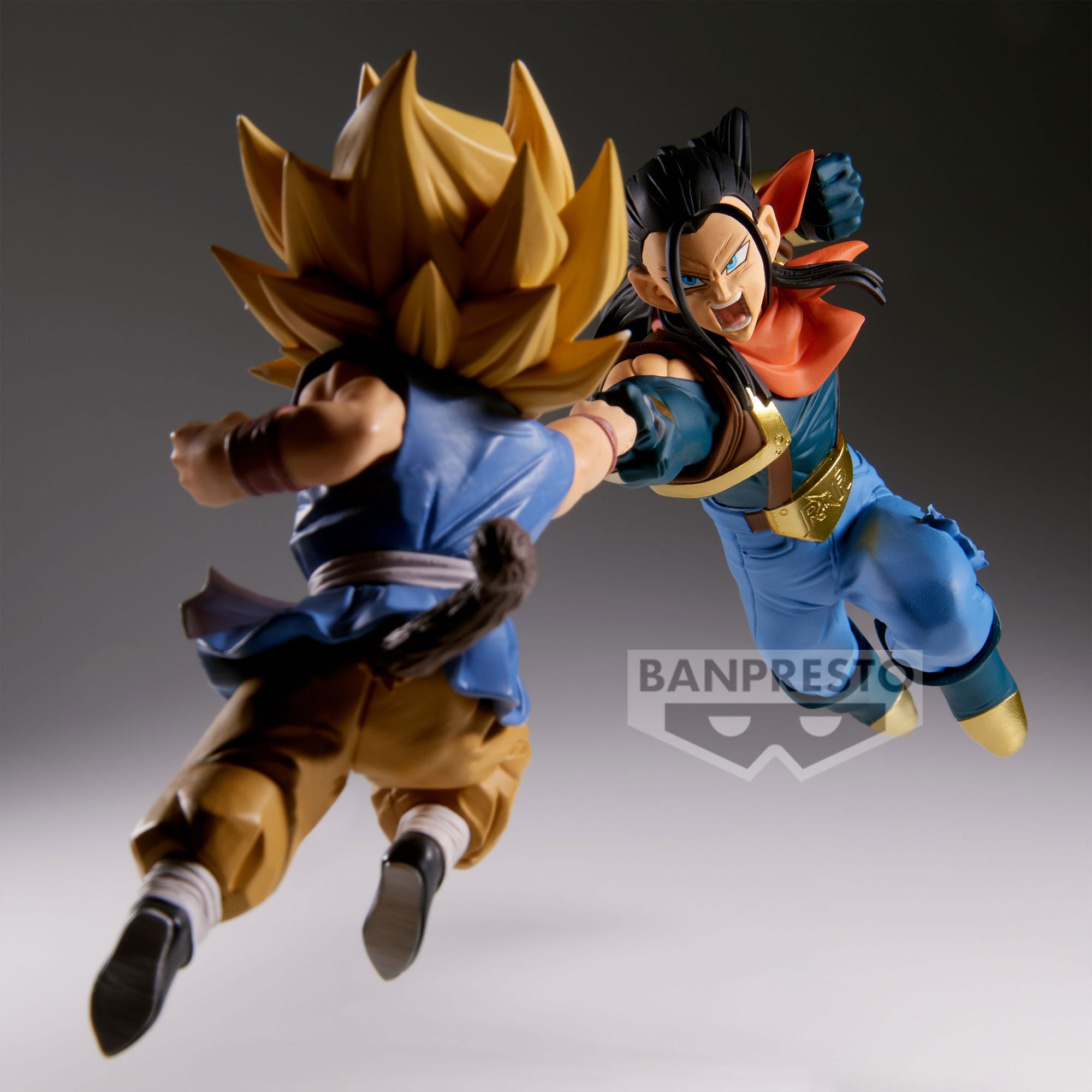 IN-STOCK Banpresto - Dragon Ball GT Match Makers - Super #17: Vs Super Saiyan Son Goku