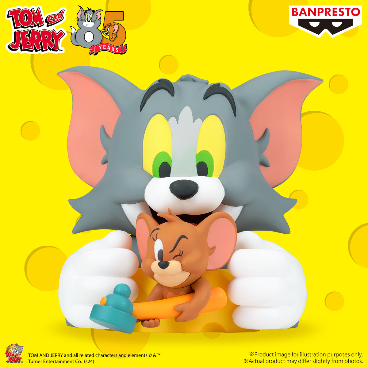 PRE-ORDER Banpresto - Tom and Jerry Soft Vinyl Figure Vol. 3