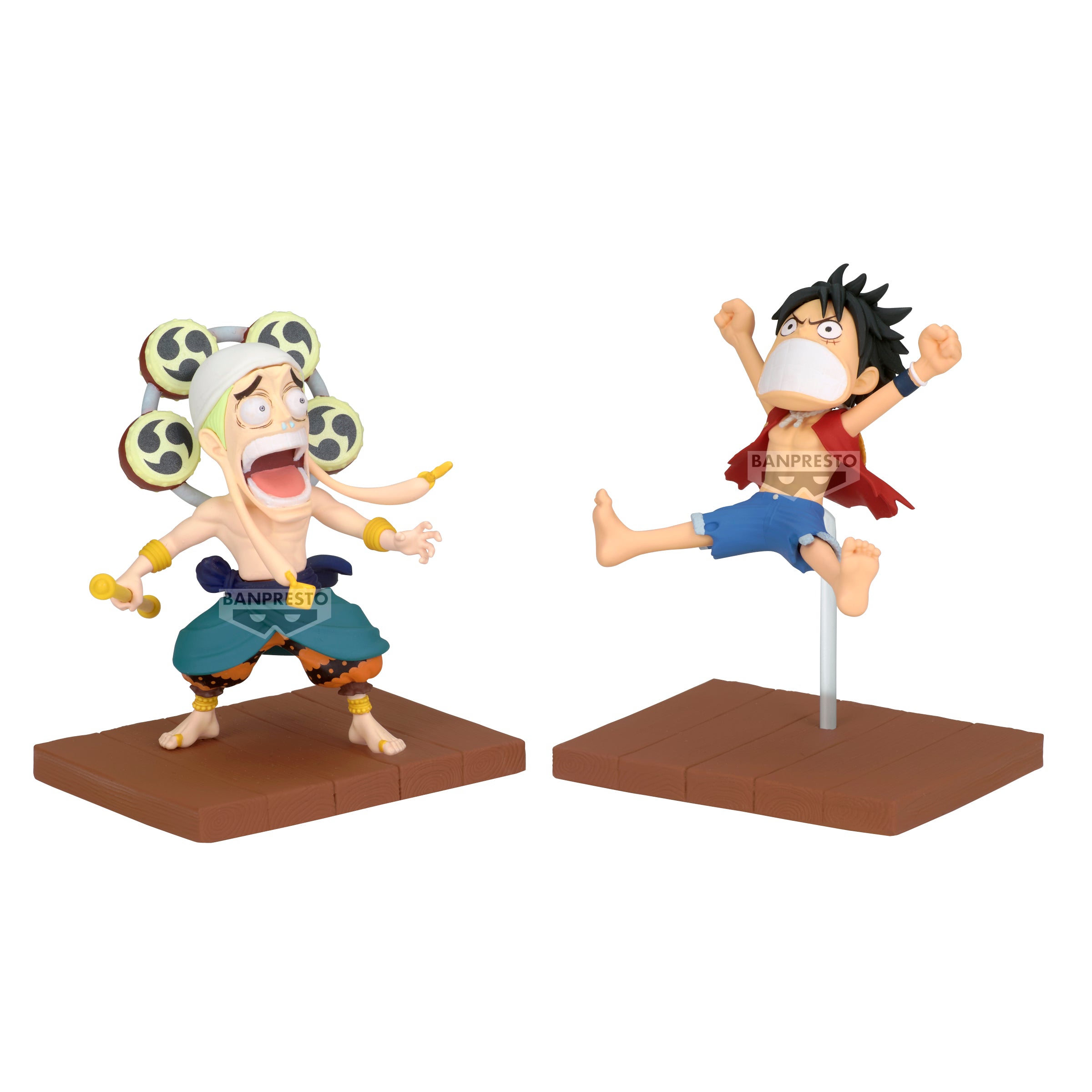 PRE-ORDER Banpresto - One Piece World Collectable Figure Log Stories - Monkey D. Luffy & Enel