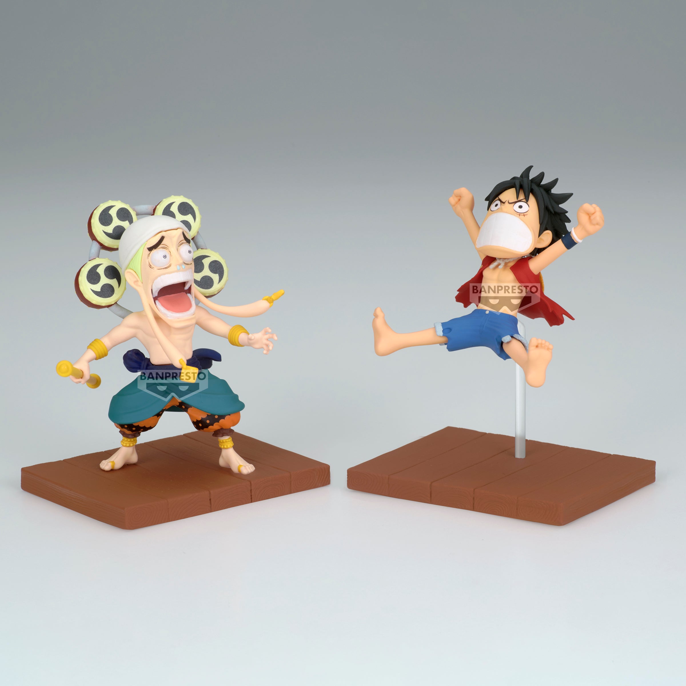 PRE-ORDER Banpresto - One Piece World Collectable Figure Log Stories - Monkey D. Luffy & Enel