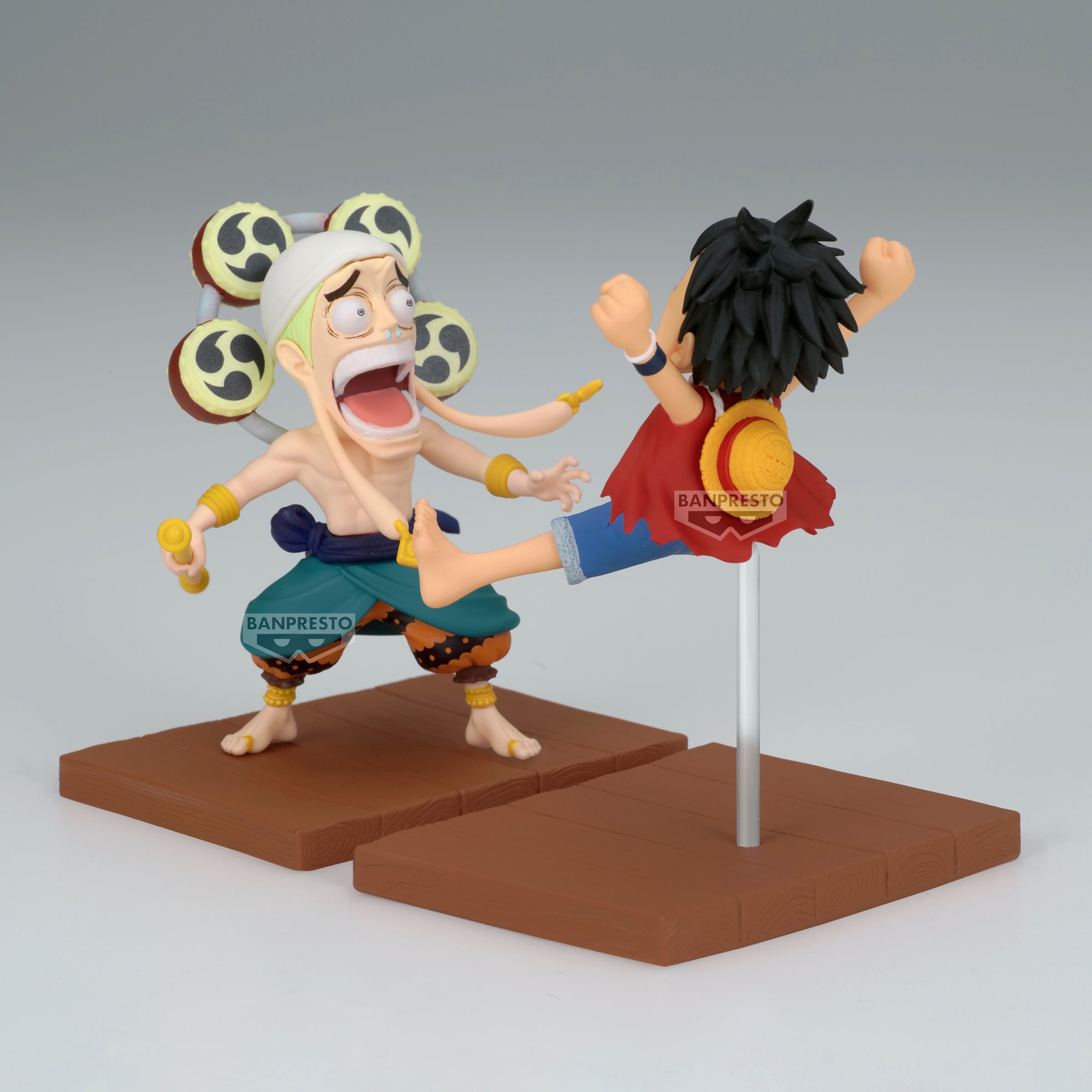 PRE-ORDER Banpresto - One Piece World Collectable Figure Log Stories - Monkey D. Luffy & Enel