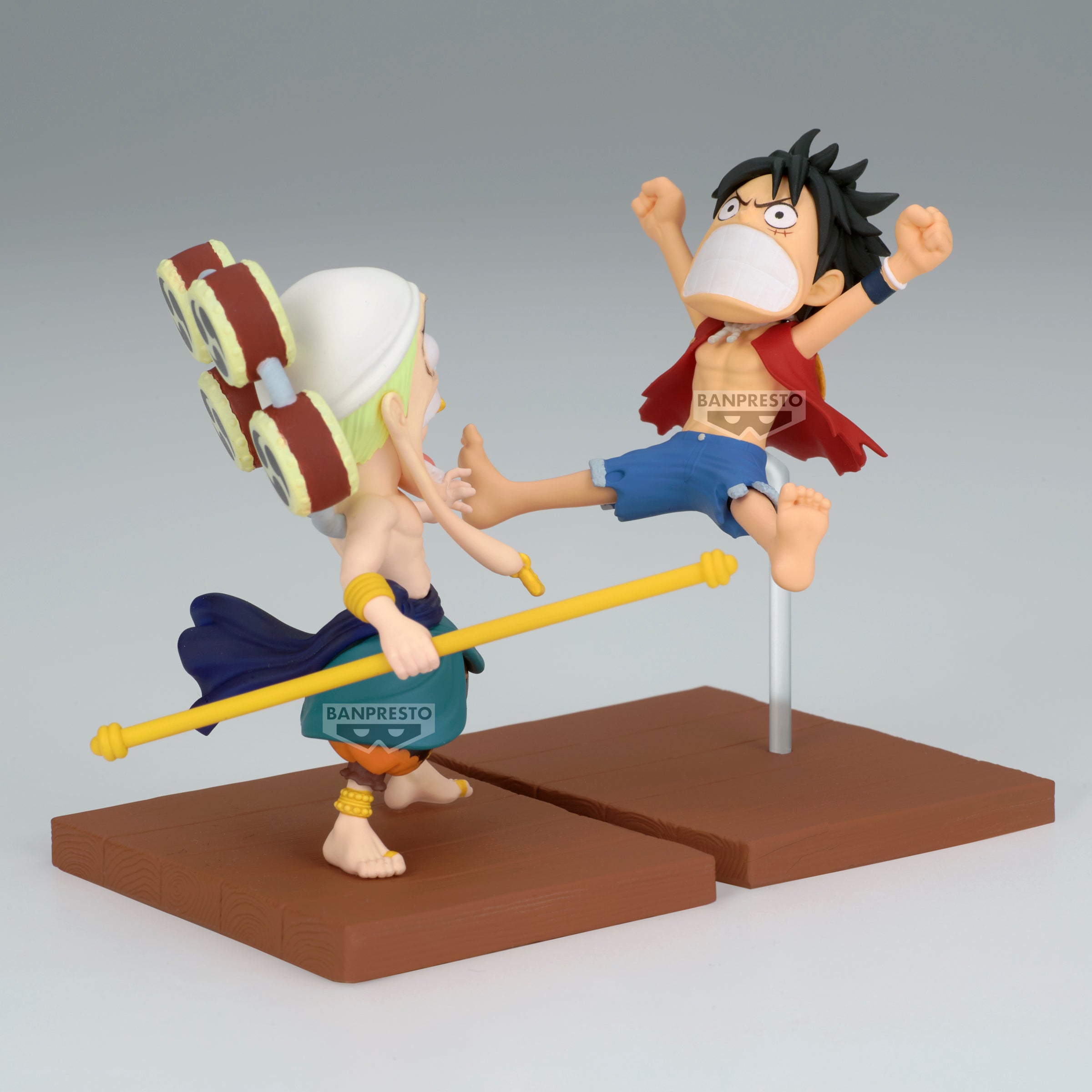 PRE-ORDER Banpresto - One Piece World Collectable Figure Log Stories - Monkey D. Luffy & Enel