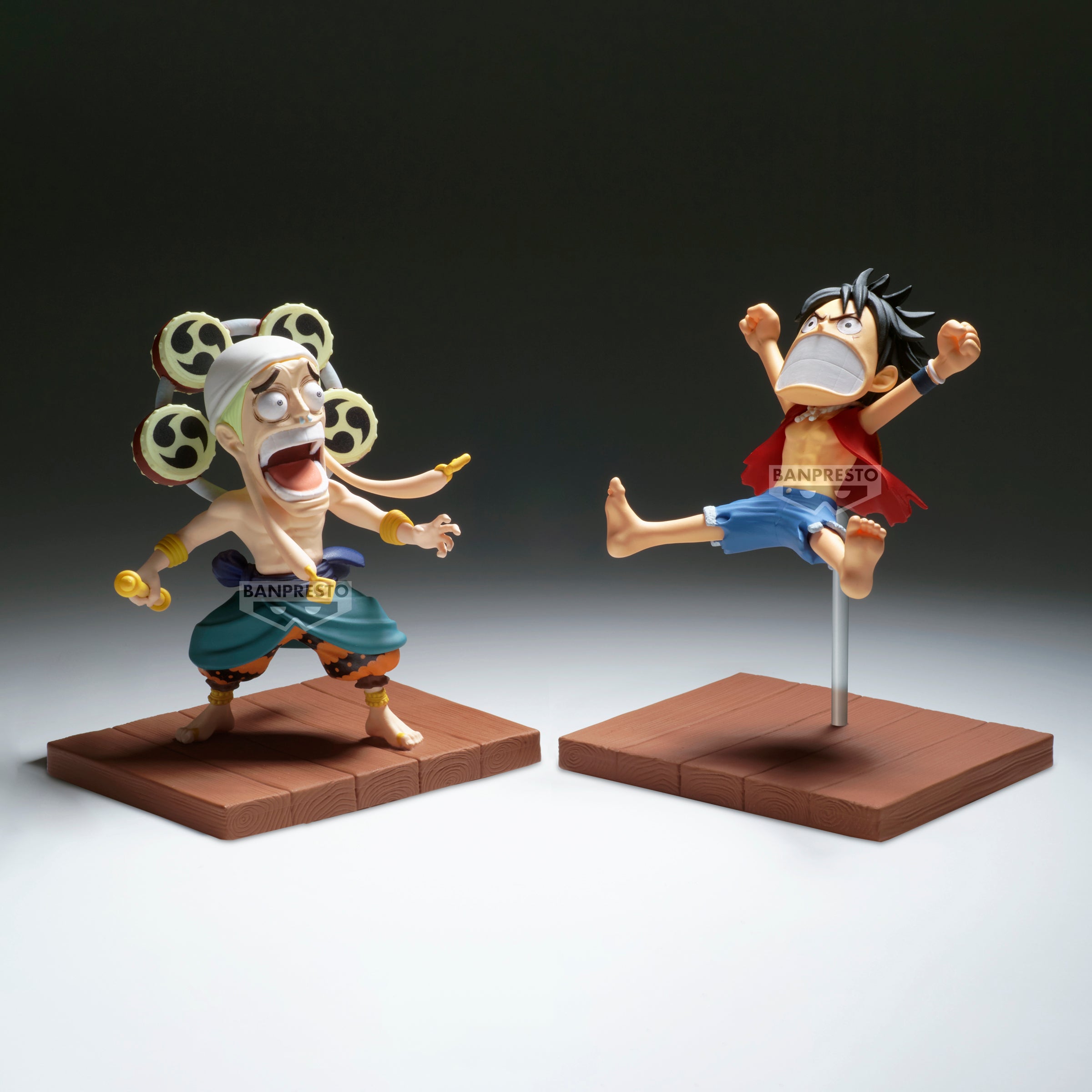 PRE-ORDER Banpresto - One Piece World Collectable Figure Log Stories - Monkey D. Luffy & Enel