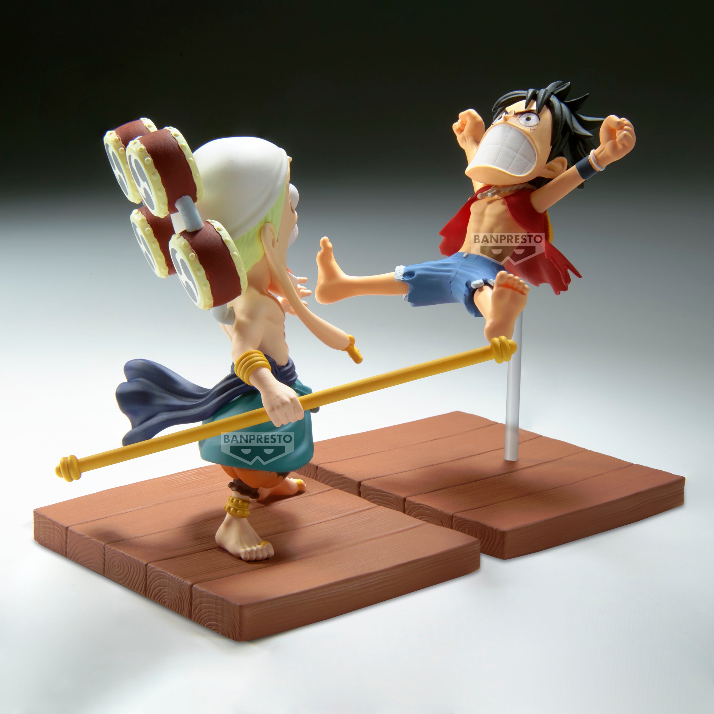 PRE-ORDER Banpresto - One Piece World Collectable Figure Log Stories - Monkey D. Luffy & Enel