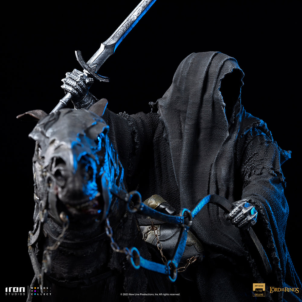 PRE-ORDER Lord of the Rings - Nazgul on Horse Deluxe Art Scale 1/10