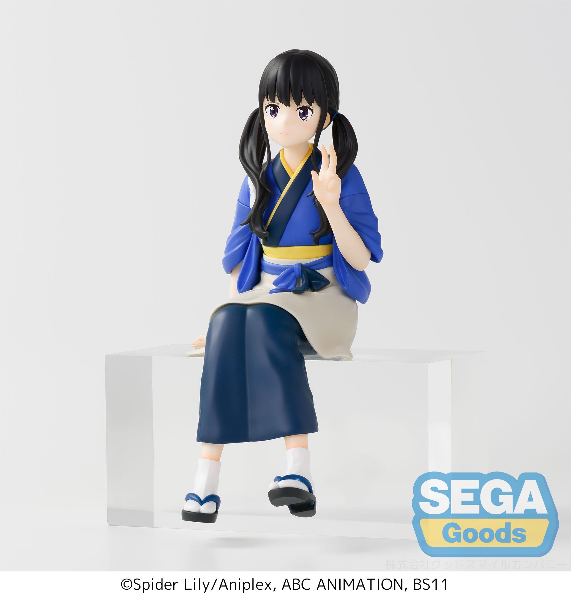 IN-STOCK Sega - Lycoris Recoil PM Perching Figure - Takina Inoue [February 2024 Release]