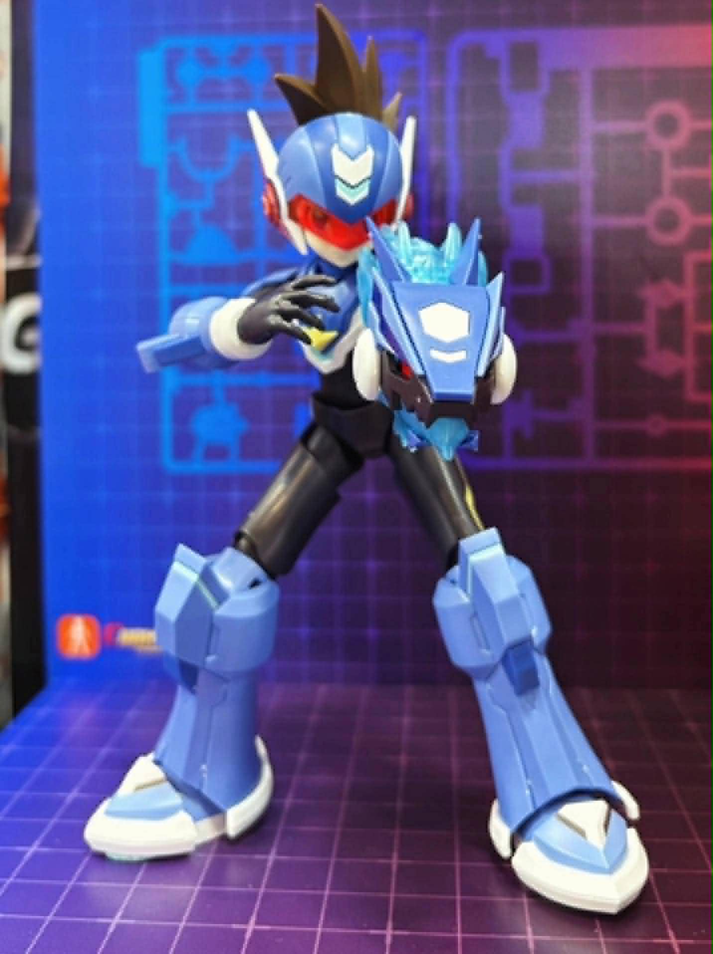PRE-ORDER Blokees - Mega Man Star Force (Shooting Star) - Champion Class - Star Force (Shooting Star) Mega Man