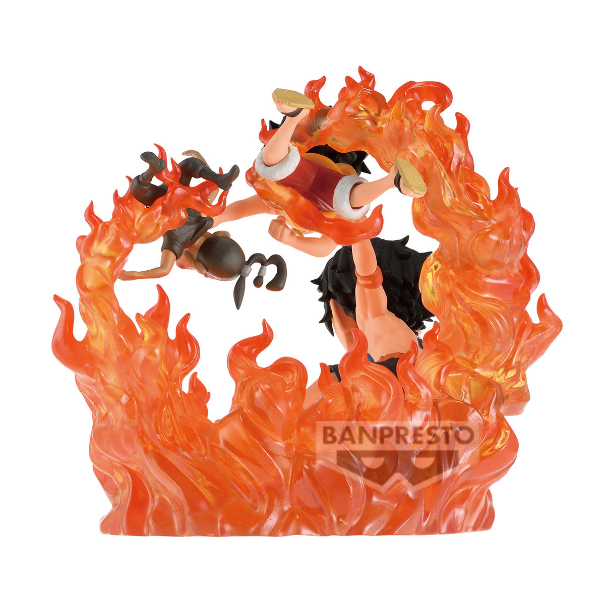 PRE-ORDER Banpresto - One Piece World Collectable Figure Log Stories - Portgas D.Ace and Monkey D.Luffy: Marineford