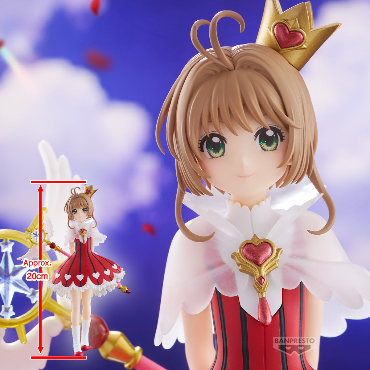 PRE-ORDER Banpresto - Cardcaptor Sakura: Clear Card Figure - Sakura Kinomoto: Rocket Beat Ver.