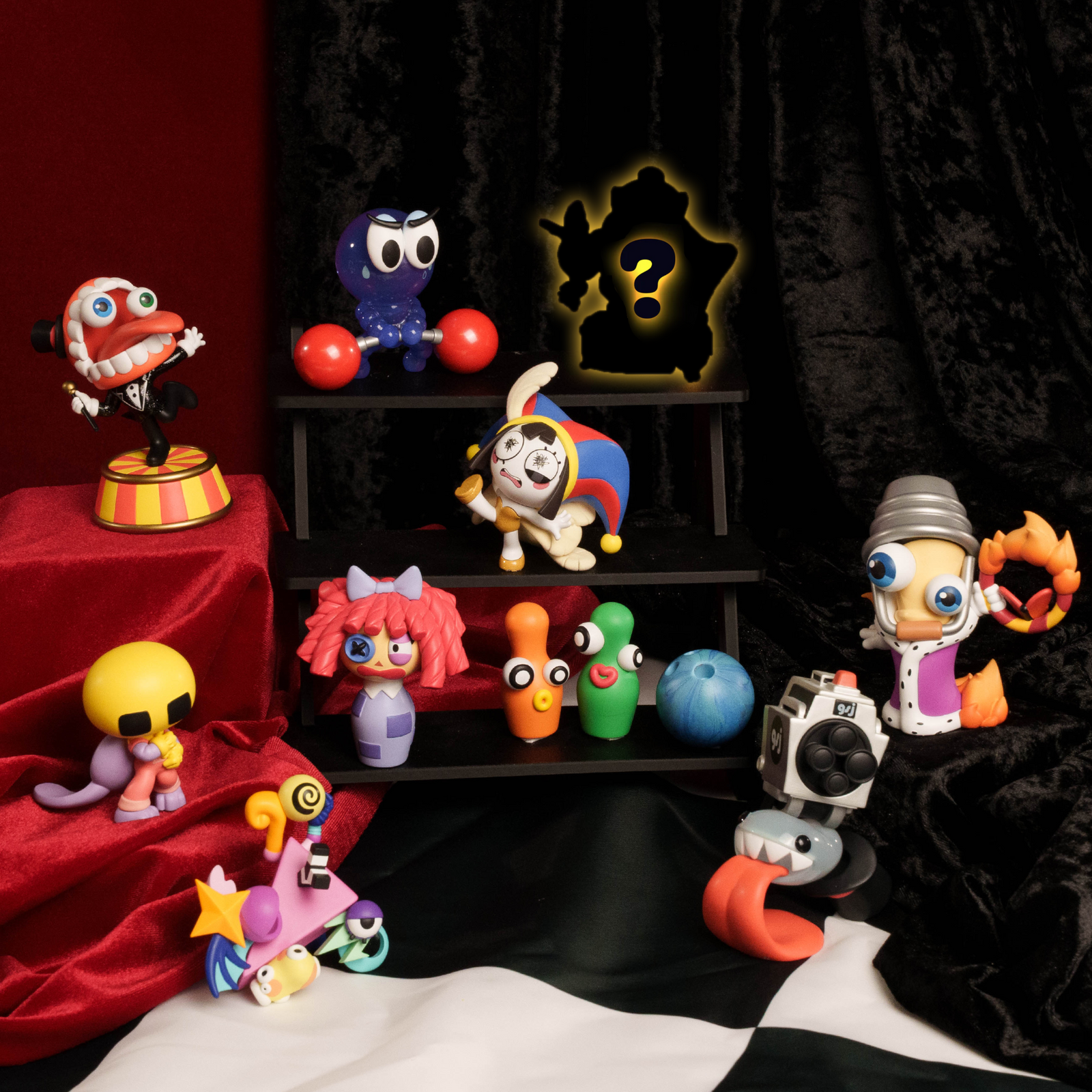 BACK ORDER Glitch - Animiniz - The Amazing Digital Circus - Side Show Series Blindbox [Box of 8]