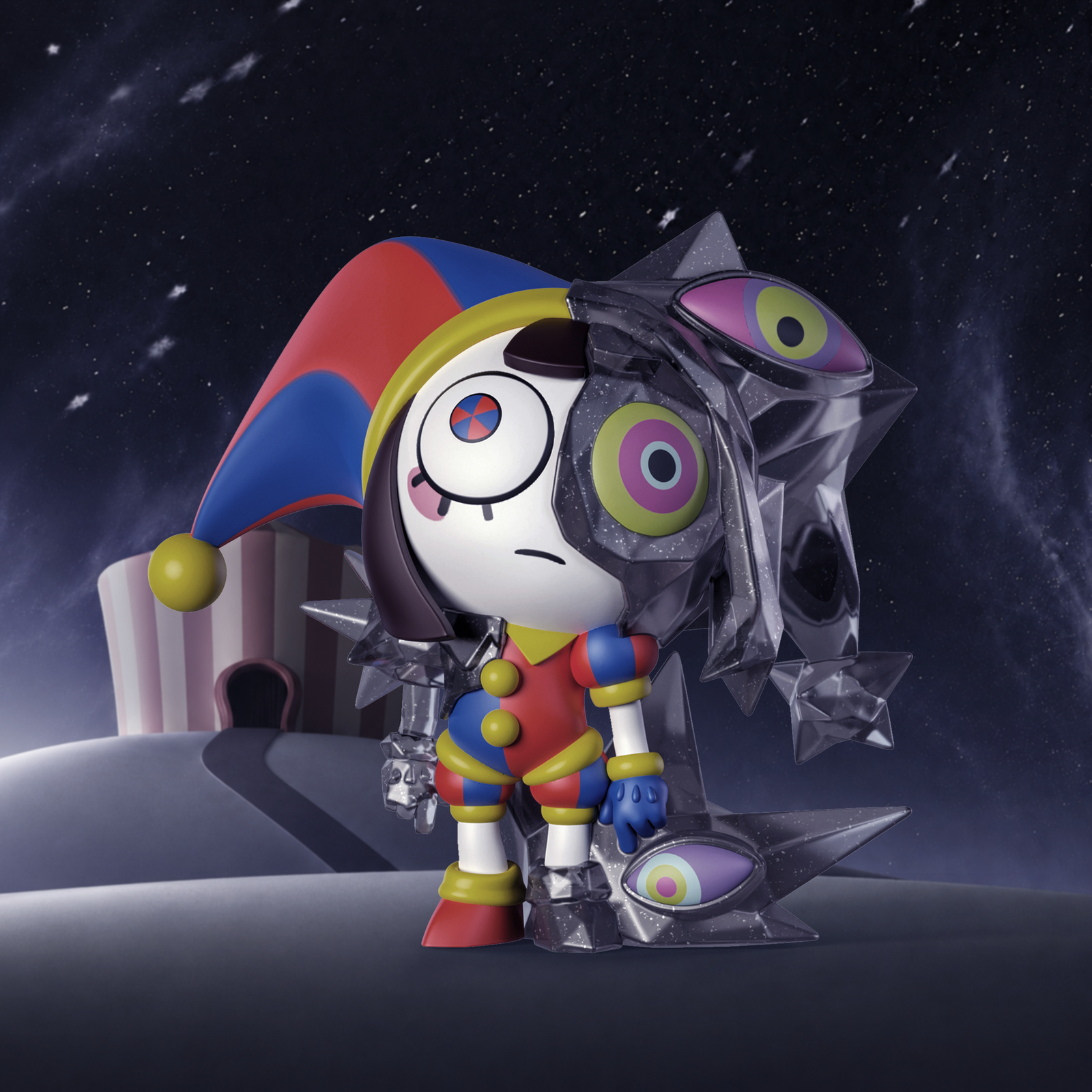 BACK ORDER Glitch - Animiniz - The Amazing Digital Circus - Abstracted Series Blindbox [Box of 8]