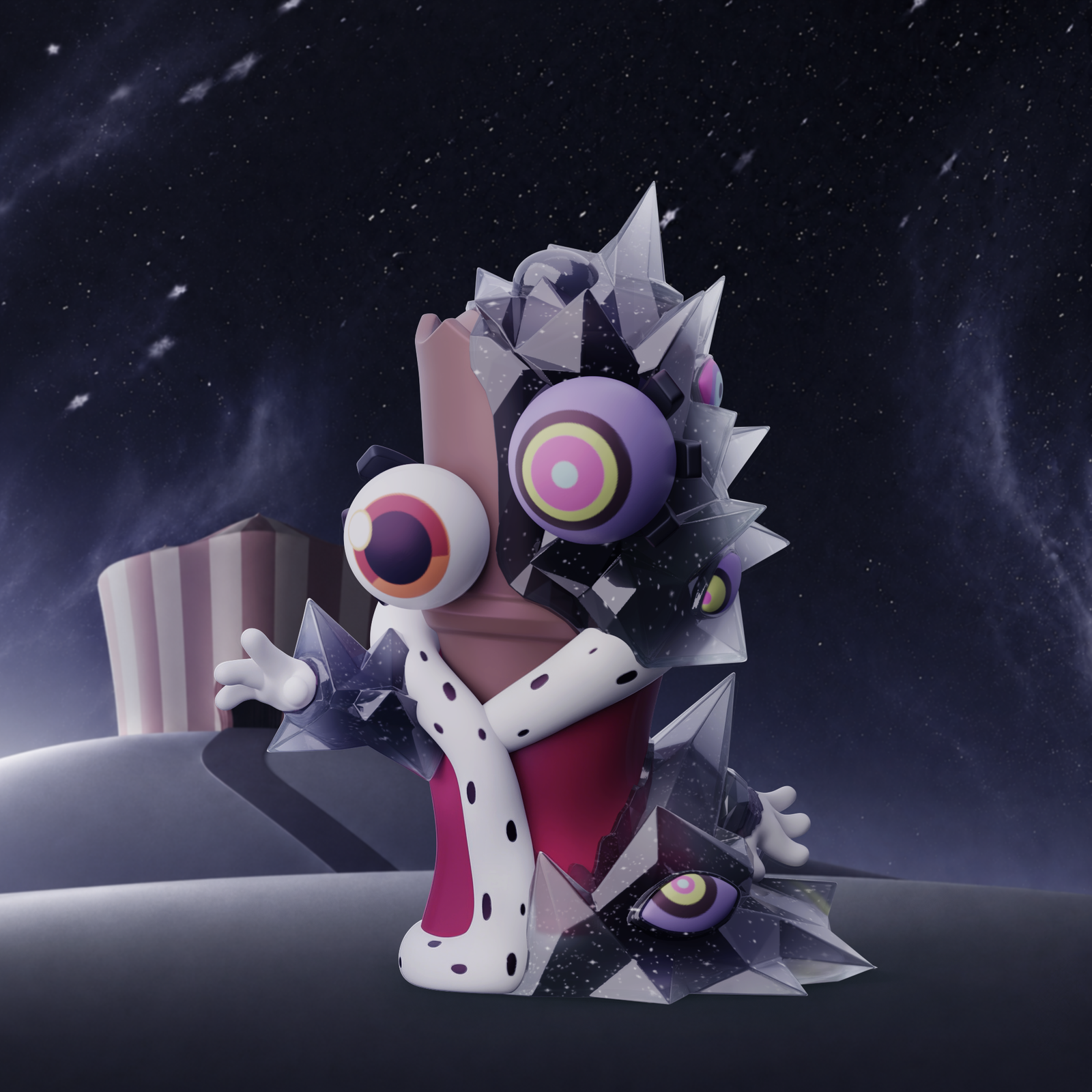 BACK ORDER Glitch - Animiniz - The Amazing Digital Circus - Abstracted Series Blindbox [Box of 8]