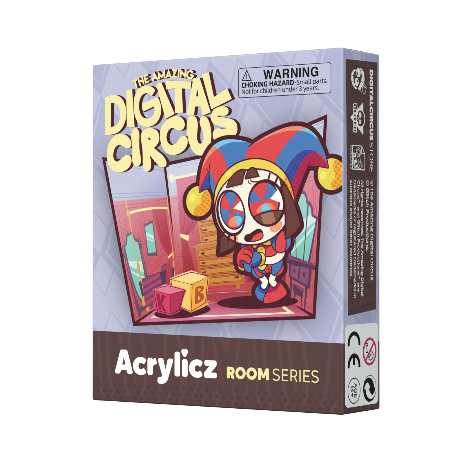 BACK ORDER Glitch - The Amazing Digital Circus - Digital Circus Acrylicz Blindbox [Box of 8]