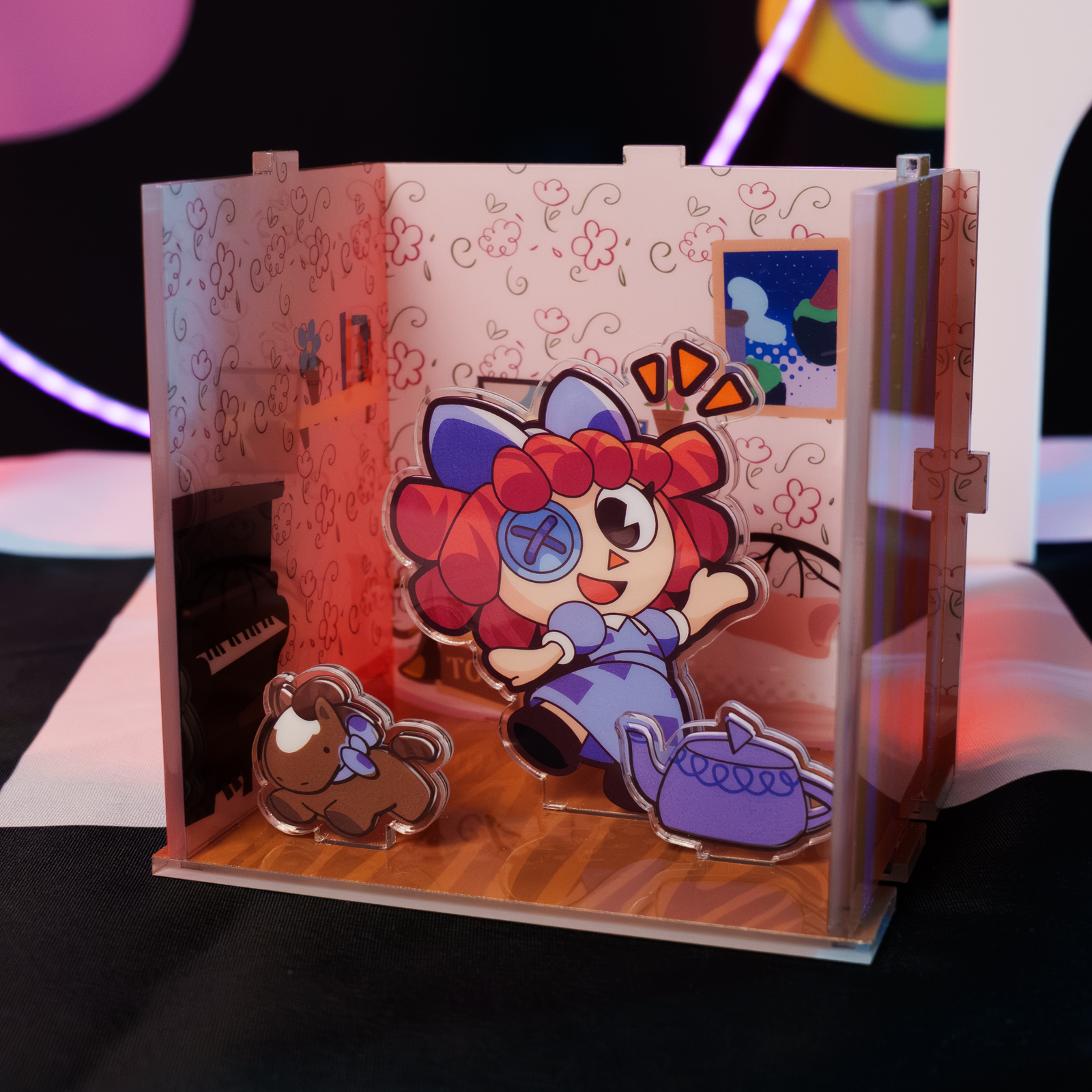 BACK ORDER Glitch - The Amazing Digital Circus - Digital Circus Acrylicz Blindbox [Box of 8]
