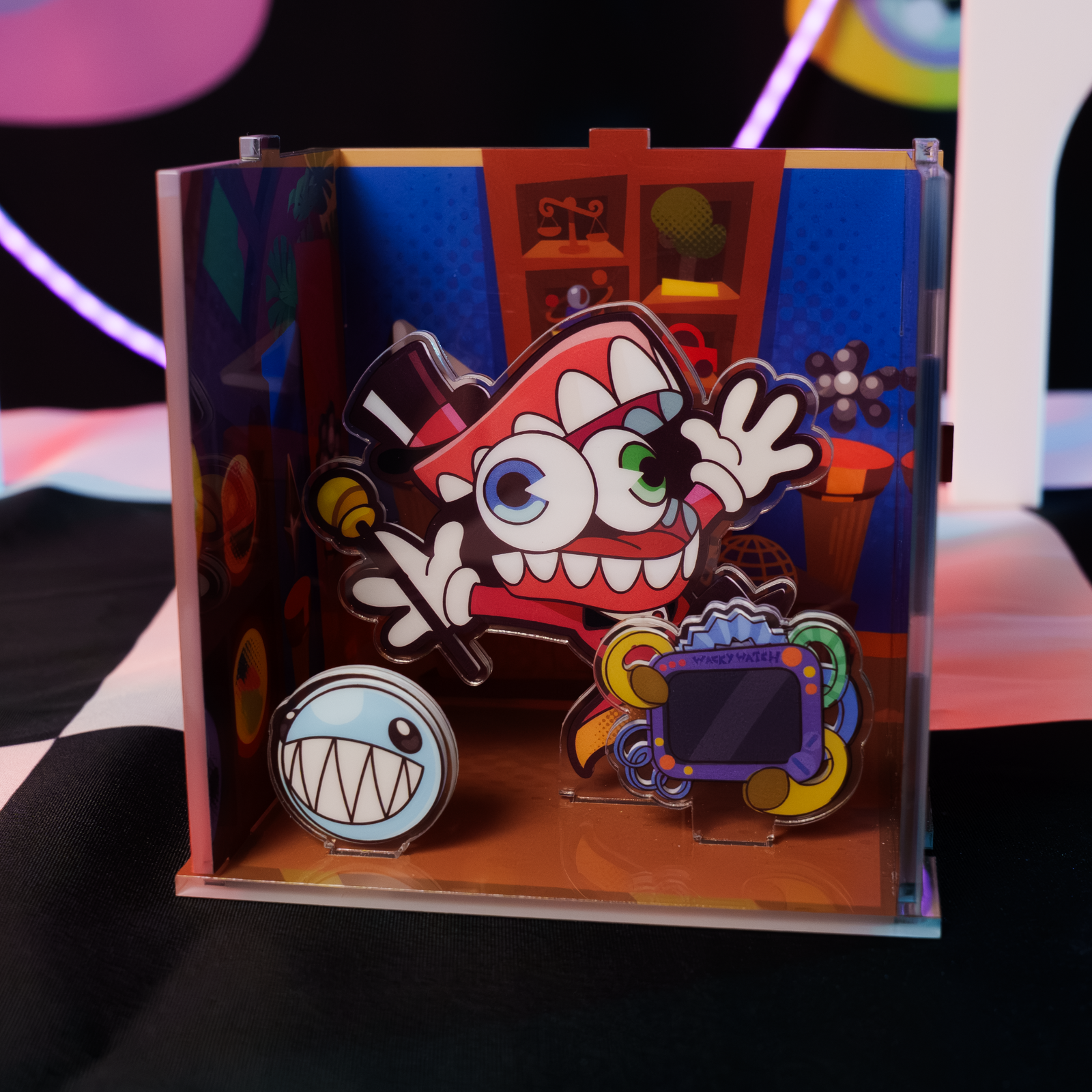 BACK ORDER Glitch - The Amazing Digital Circus - Digital Circus Acrylicz Blindbox [Box of 8]