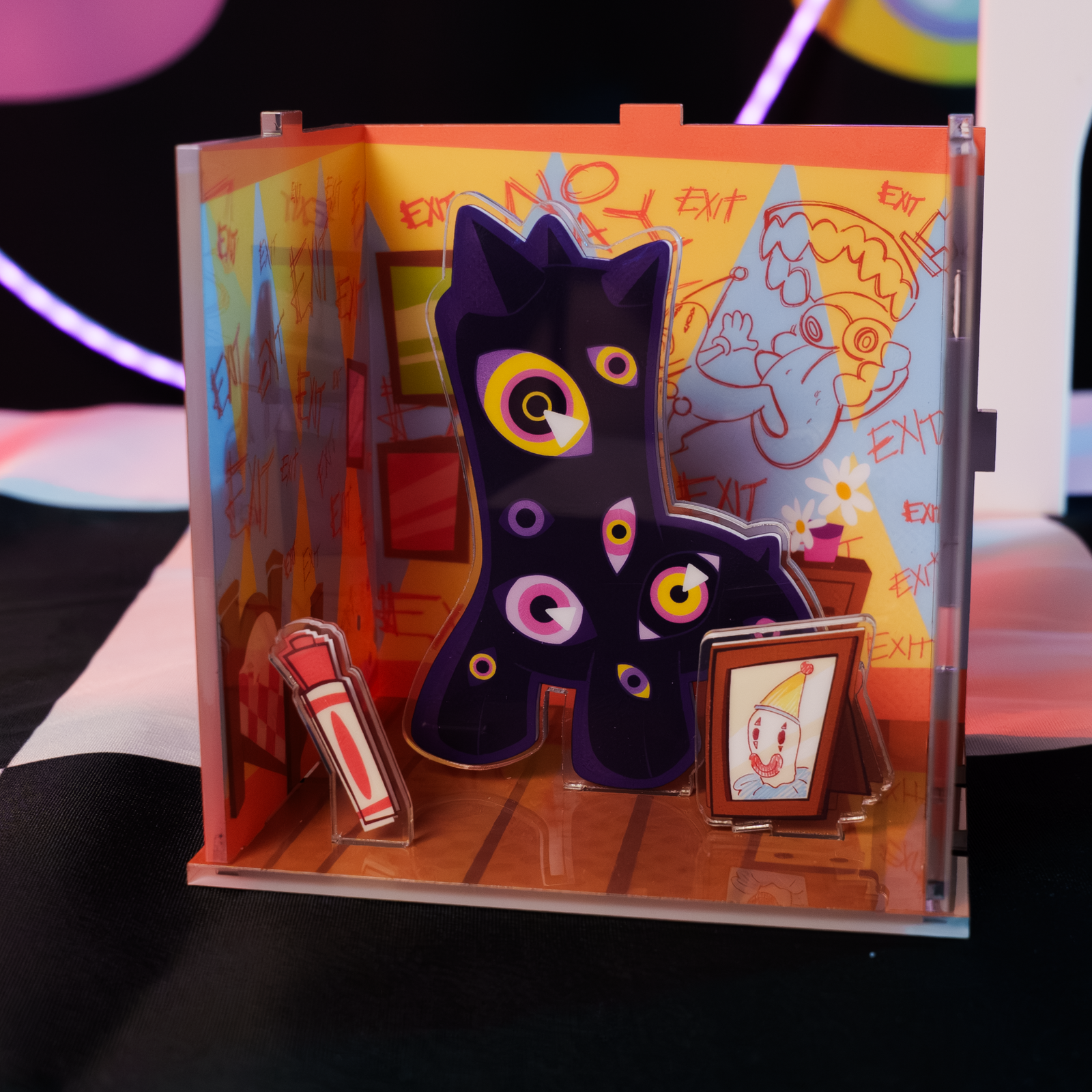 BACK ORDER Glitch - The Amazing Digital Circus - Digital Circus Acrylicz Blindbox [Box of 8]