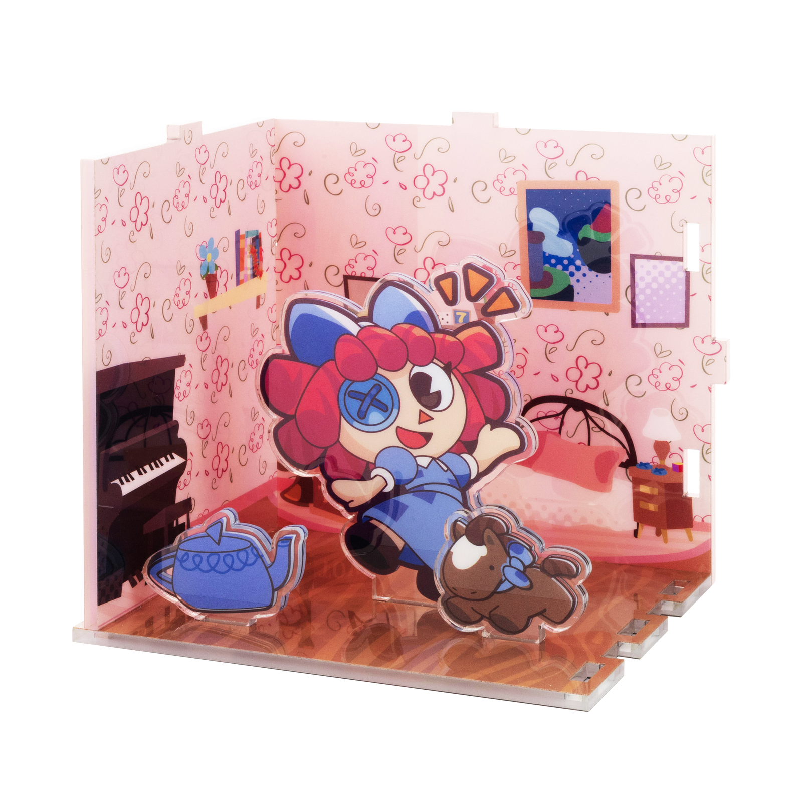BACK ORDER Glitch - The Amazing Digital Circus - Digital Circus Acrylicz Blindbox [Box of 8]