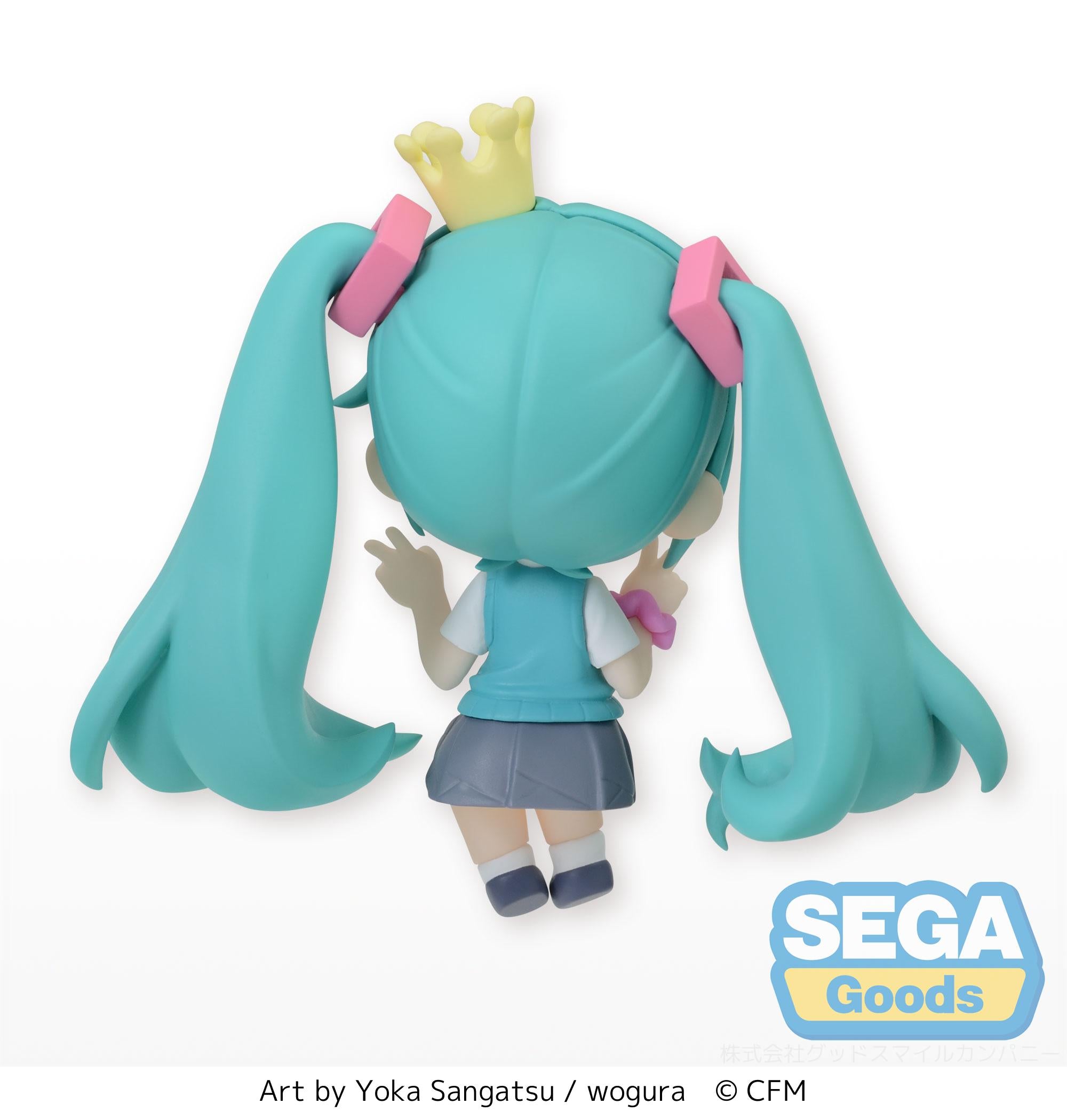 PRE-ORDER Piapro Characters Perching Mini Figure EX - Hatsune Miku: 16th Anniversary [Set of 2]