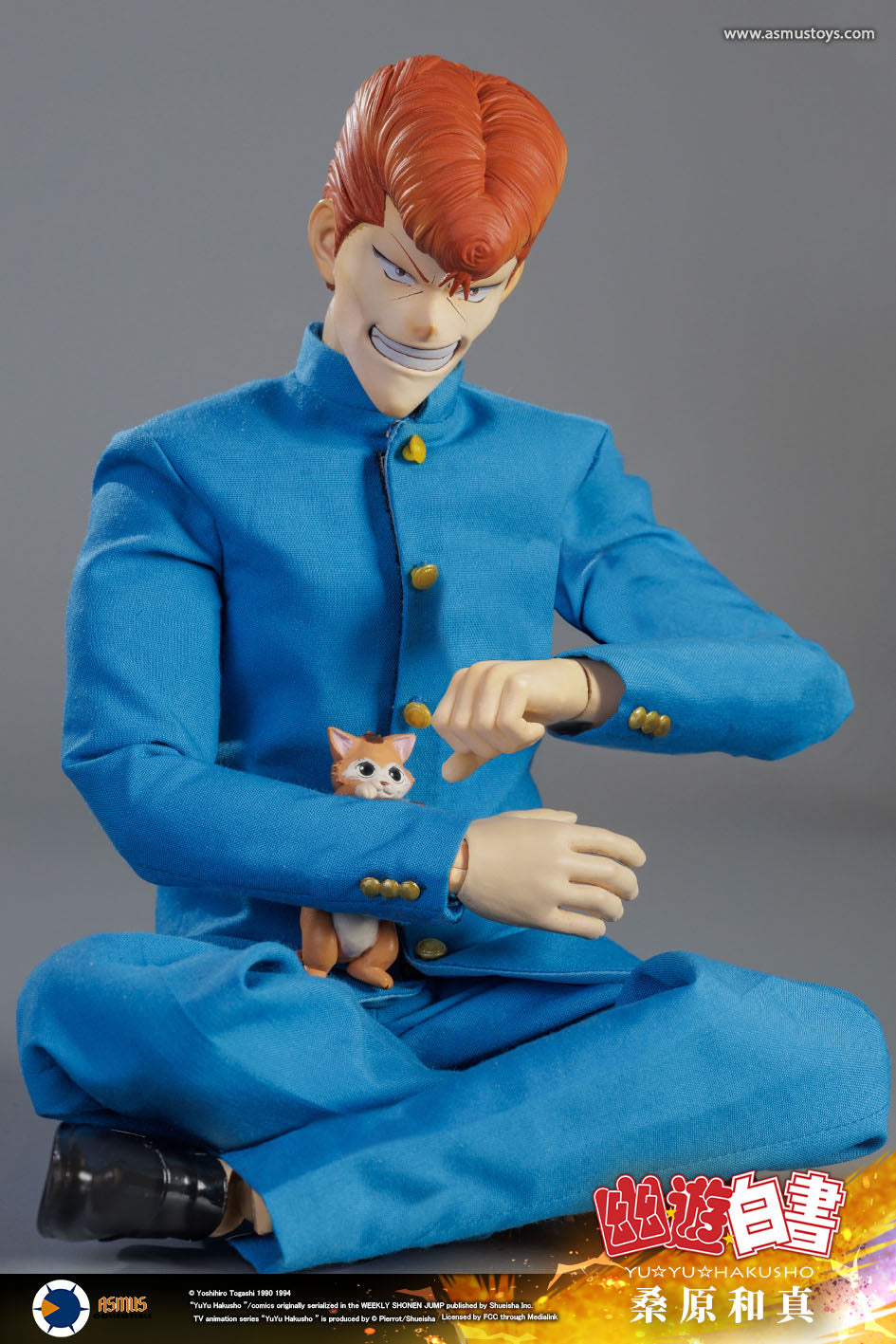 PRE-ORDER Asmus Toys - Yu Yu Hakusho - Kazuma Kuwabara 1/6